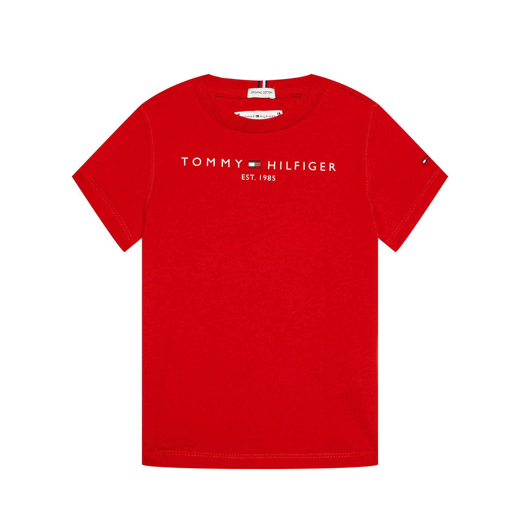 Tommy Hilfiger T-Shirt Essential KS0KS00210 Rosso Regular Fit