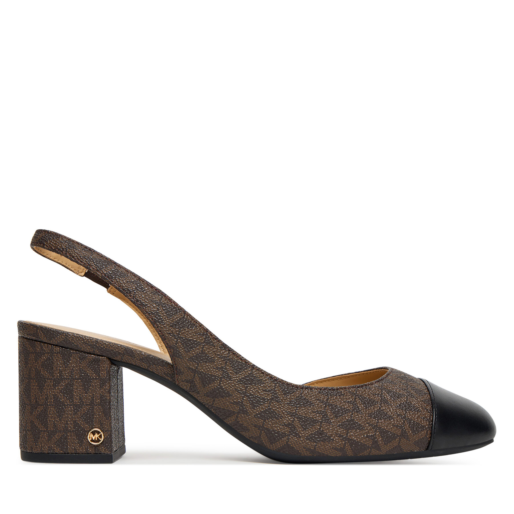 Обувки на ток MICHAEL Michael Kors Perla Flex 40T5PLMP2B Кафяв