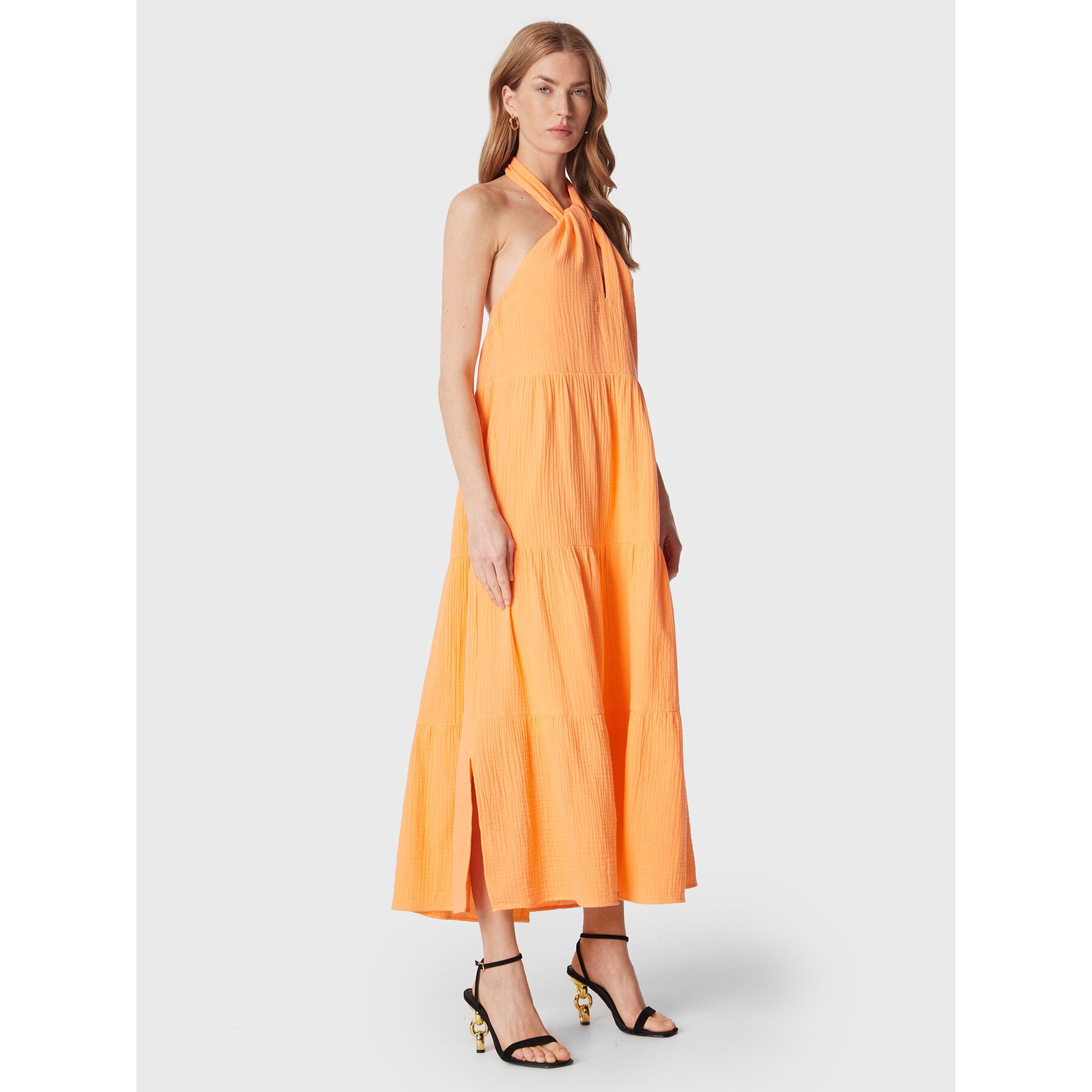 Seafolly Sommerkleid Halter 54864-DR Orange Regular Fit