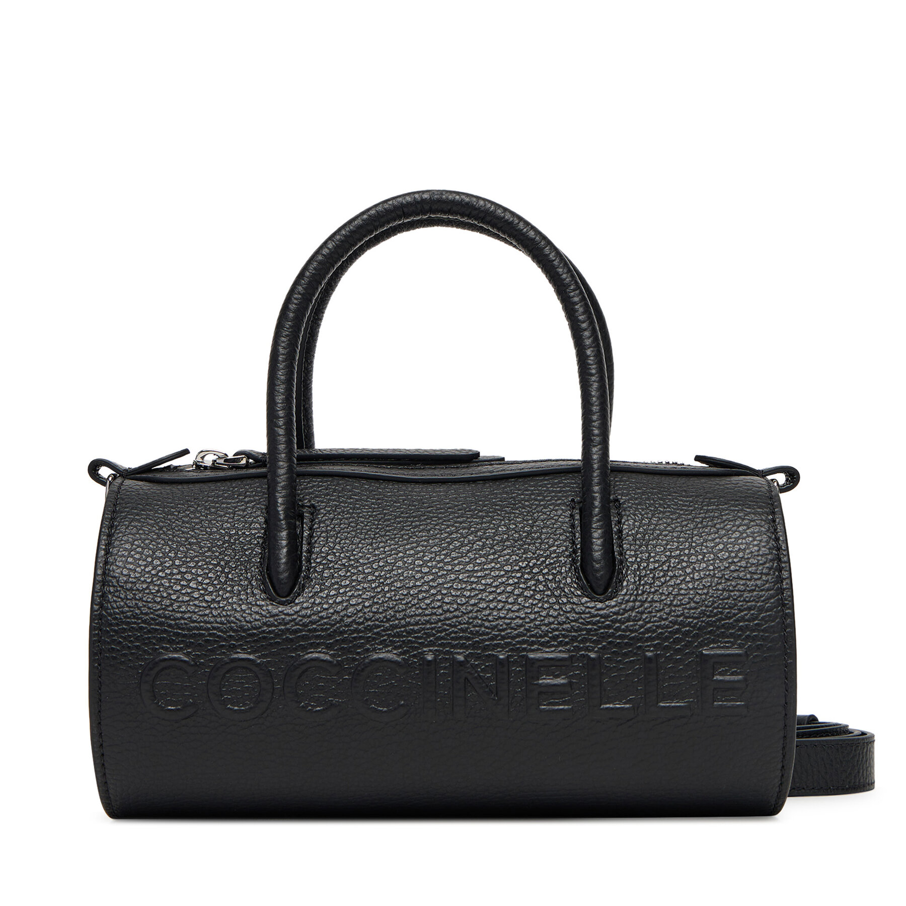 Geantă Coccinelle QBB Coccinellemyrtha Maxi Logo E1 QBB 18 04 01 Negru