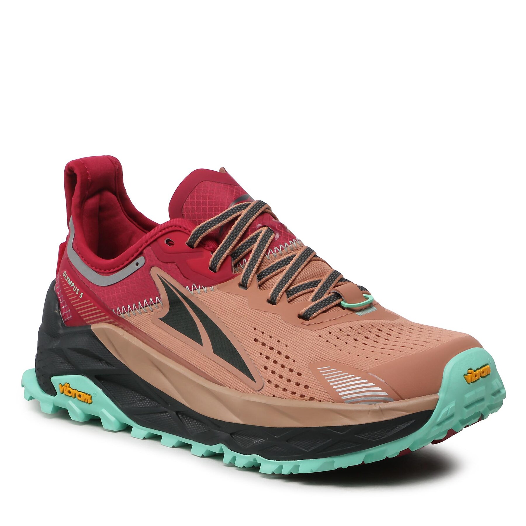 Pantofi Altra Olympus 5 AL0A7R74961-060 Brown/Red AL0A7R74961-060 imagine super redus 2022