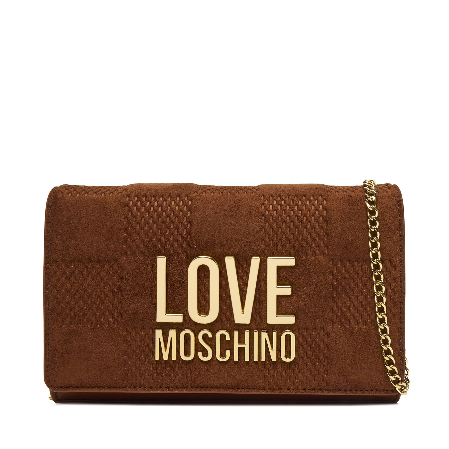 Geantă LOVE MOSCHINO JC4127PP0NKB120A Maro