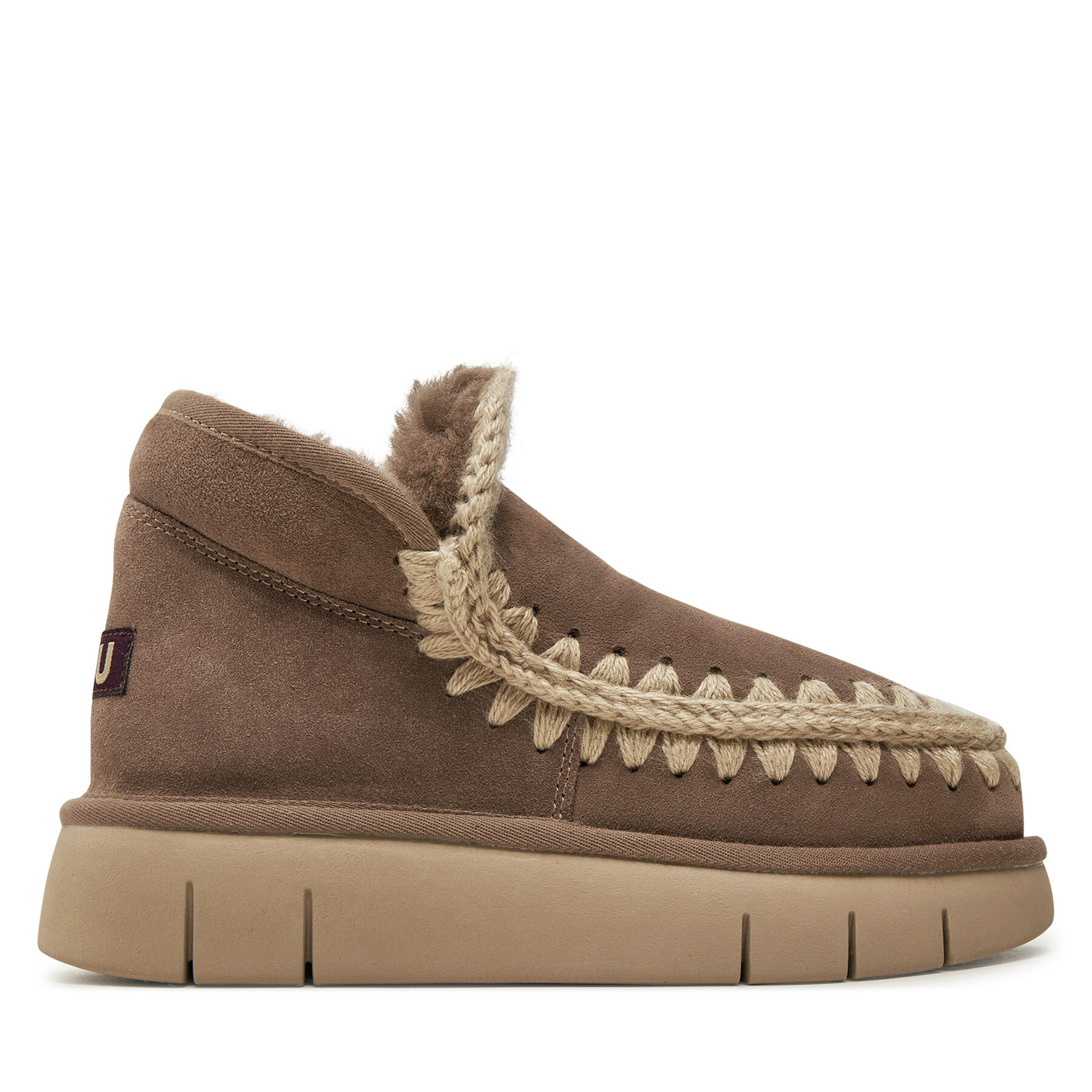 Cizme de zăpadă Mou Eskimo Bounce Sneaker FW531009A Maro