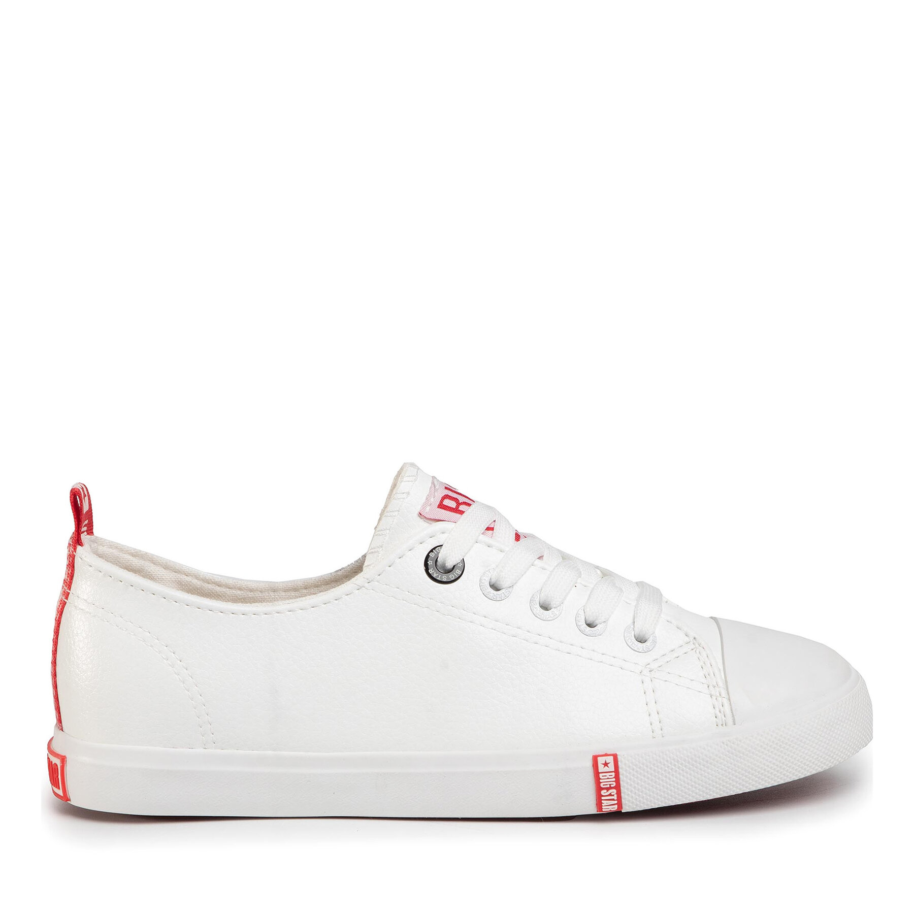 Damskie Trampki Big Star Shoes, Rozmiar 40 Biały GG274005