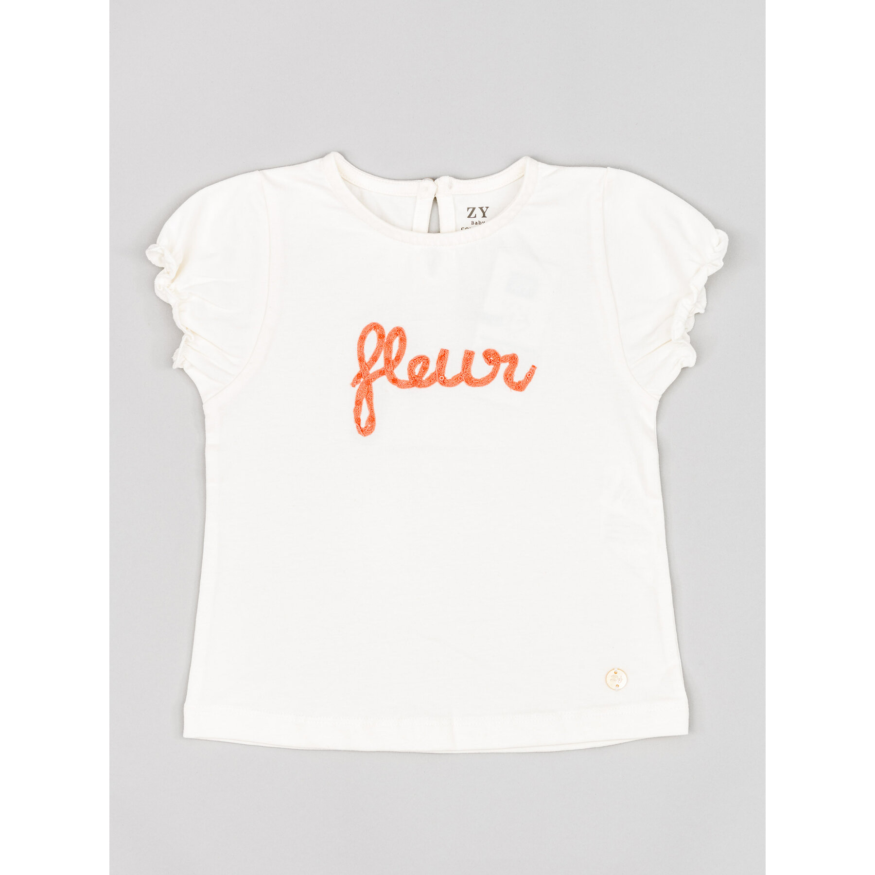 Zippy T-shirt ZBGAP0303 23008 Bianco Regular Fit