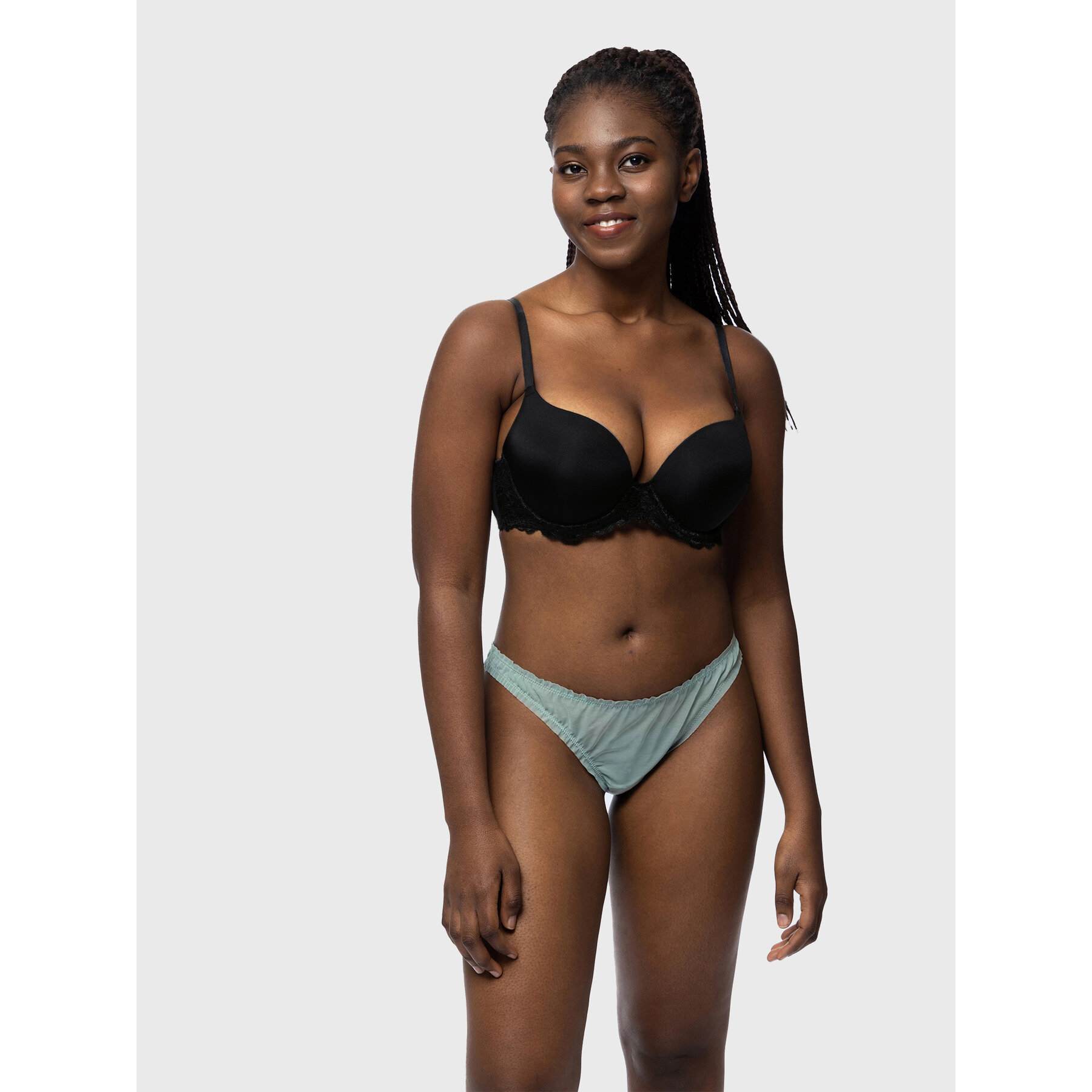 Dorina Push up melltartó Claire D17221A Fekete
