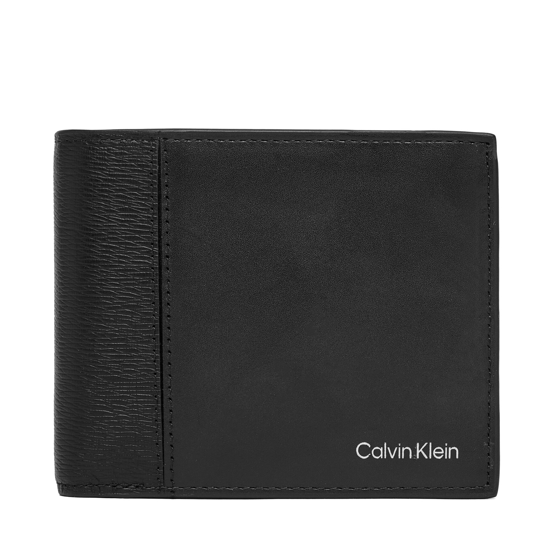 Portofel Calvin Klein Refined Mix Billfold W Coin LV04D1304G Negru