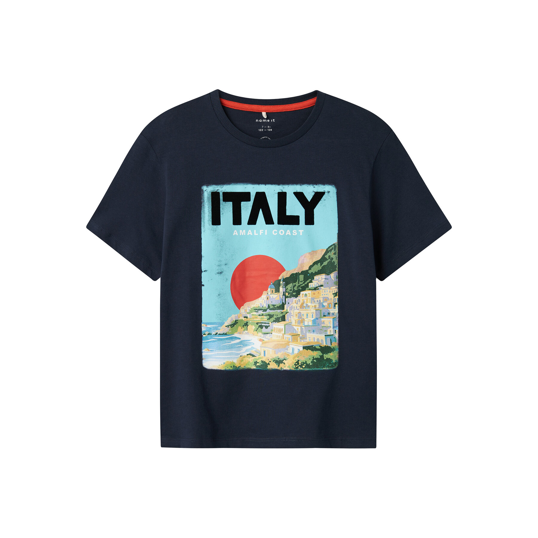 NAME IT NAME IT T-Shirt Famma 13241224 Σκούρο μπλε Regular Fit