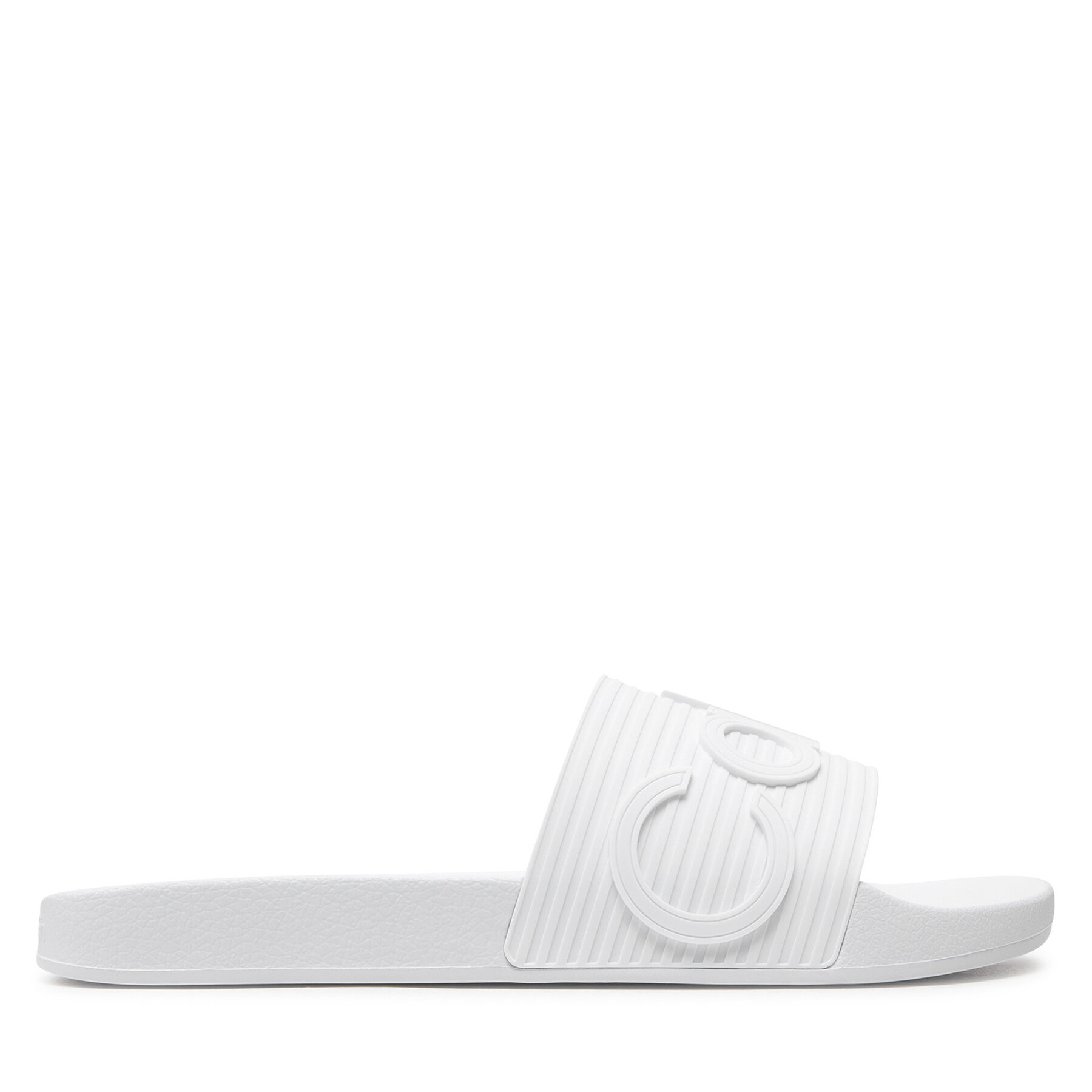 Mules / sandales de bain Calvin Klein Pool Slide HM0HM01519 Blanc