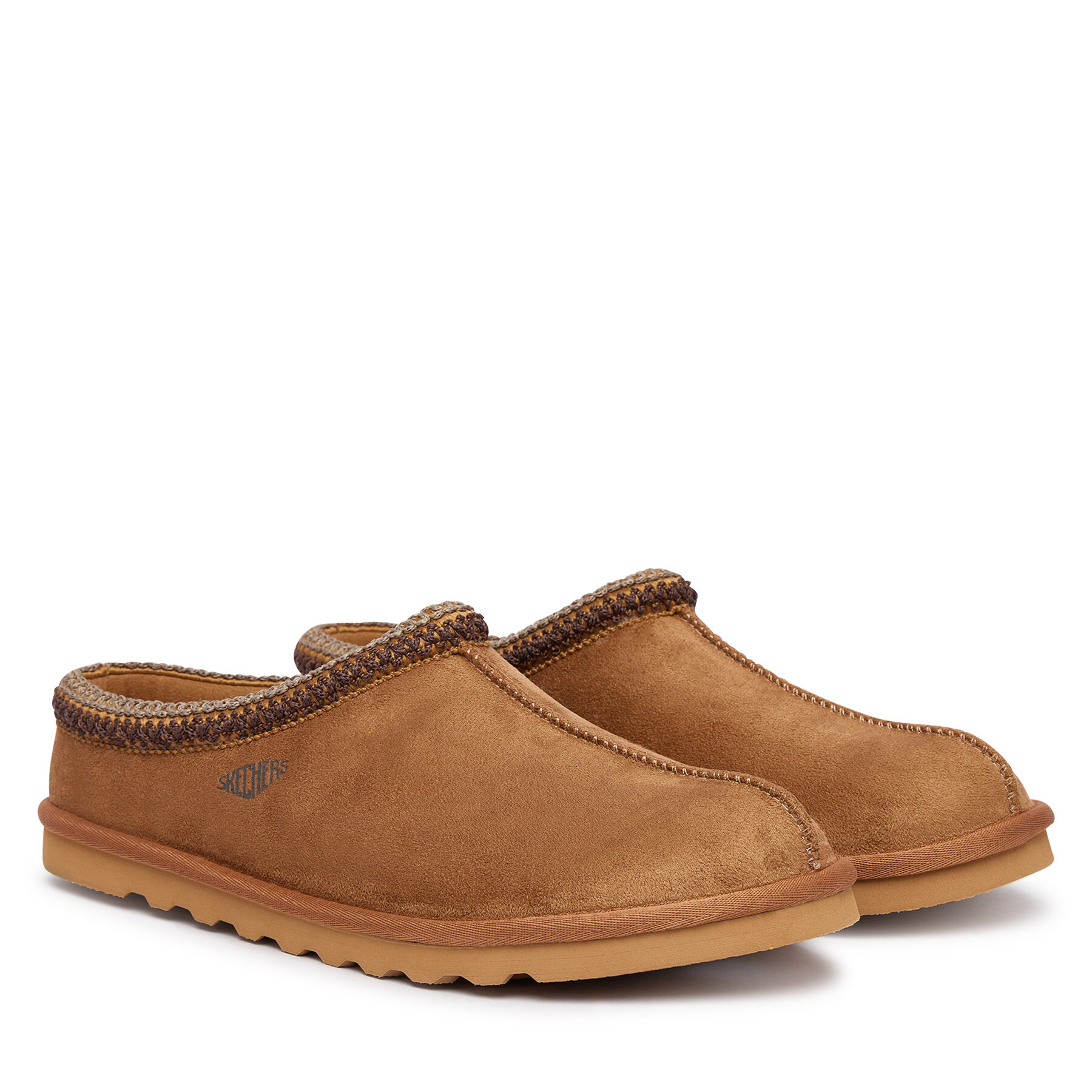 Bačkory Skechers Renten - Ulrich 205605/TAN Hnědá