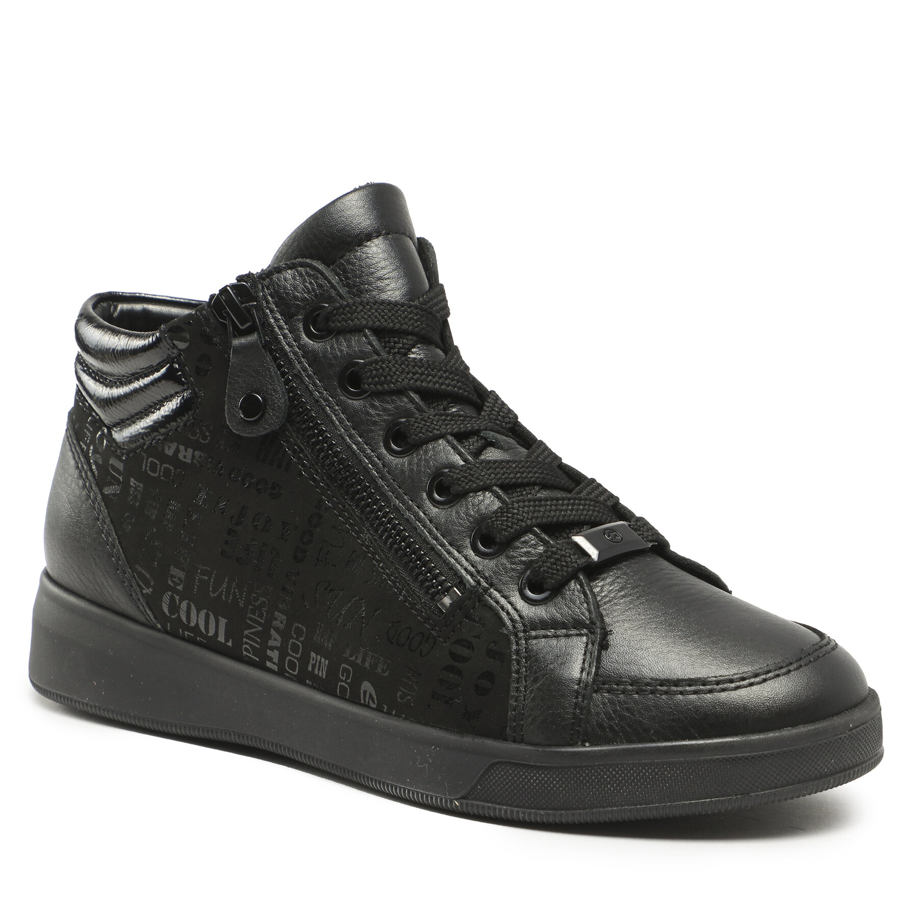 Damen Sneakers Ara, Schuhgröße 40, Schwarz, 12-44499-37