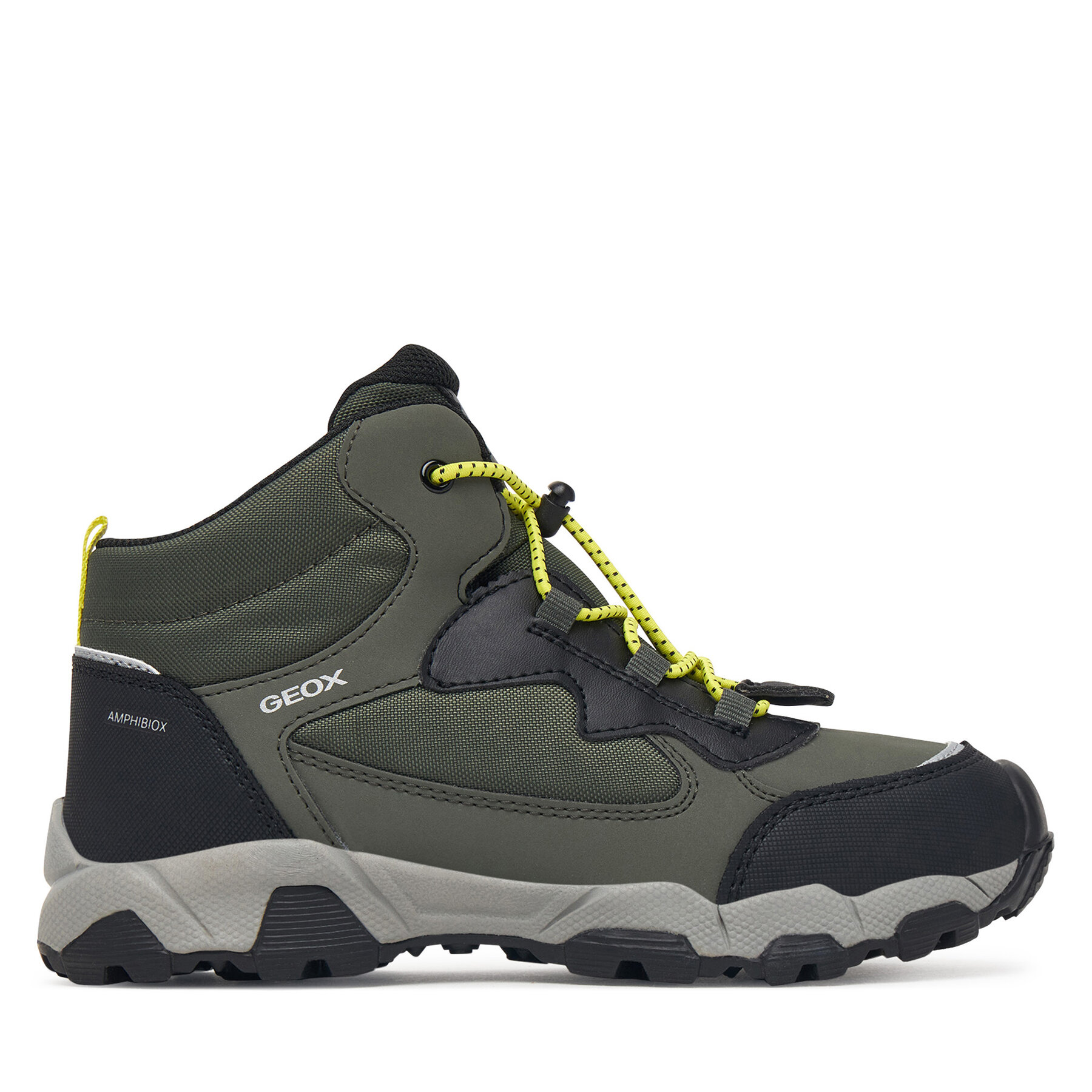 Ghete Geox J Magnetar Boy B Abx J463ZC 050FU C0914 S Verde închis