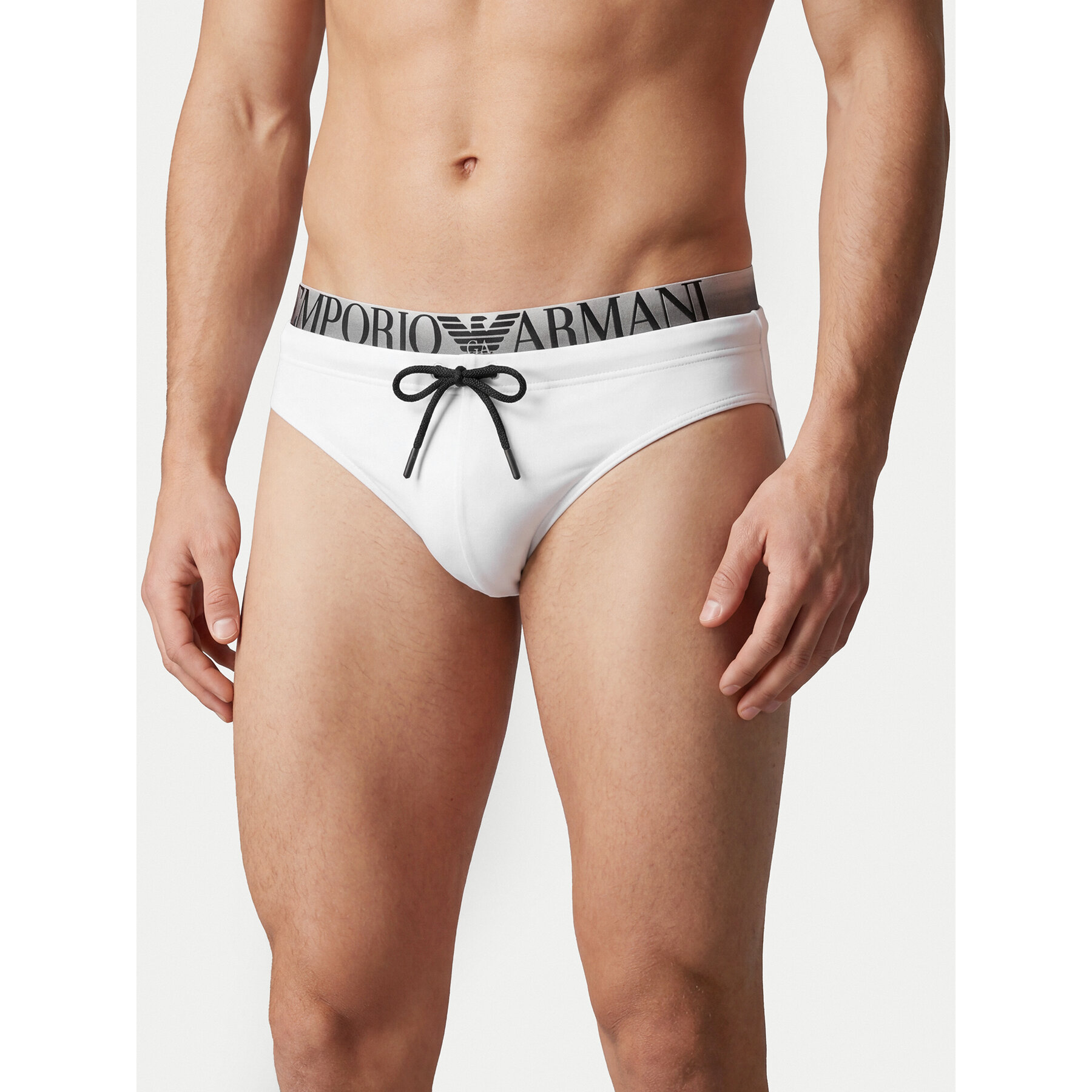 Emporio Armani Badehose EM000582 AF20432 U0002 Weiß