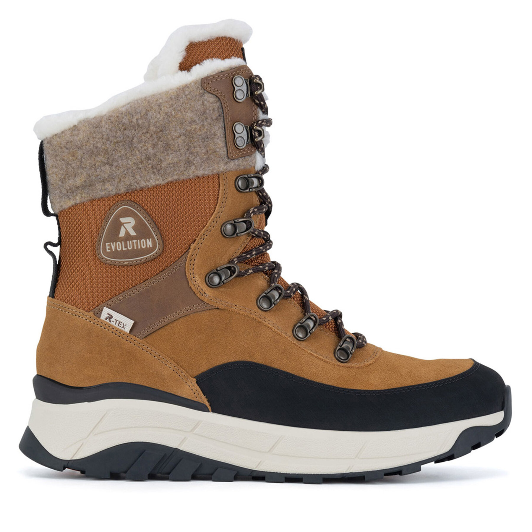 Rieker Revolution Lifestyle Μποτάκια Rieker Revolution Lifestyle W0066-22 Καφέ