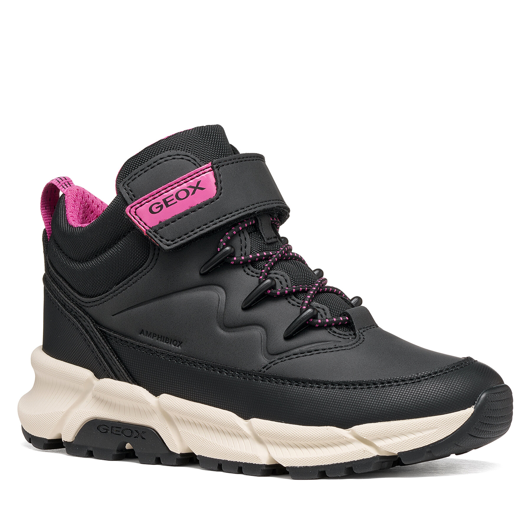 Gležnjače Geox J Flexyper Plus Girl B Abx J66NGD 0MEFU C0922 M Crna