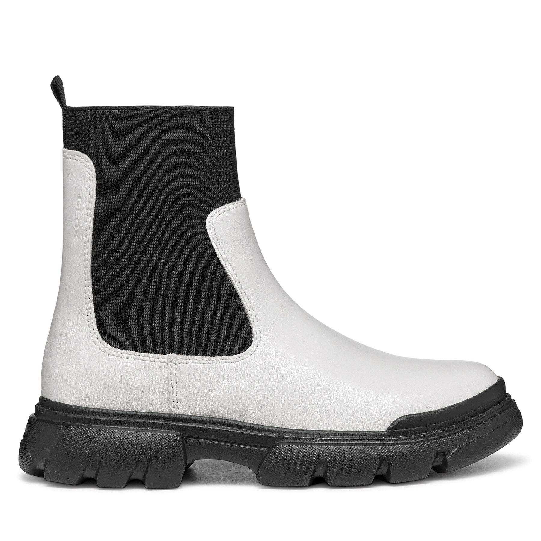 Čižmy Geox J Junette Girl J46HVC 0BCNH C1M9B S Écru