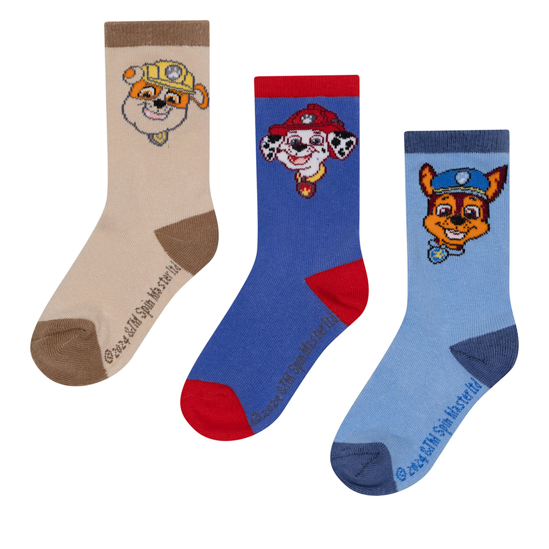 Duge čarape Paw Patrol ACCCS-AW24-326PAW (3-pack) Šarena