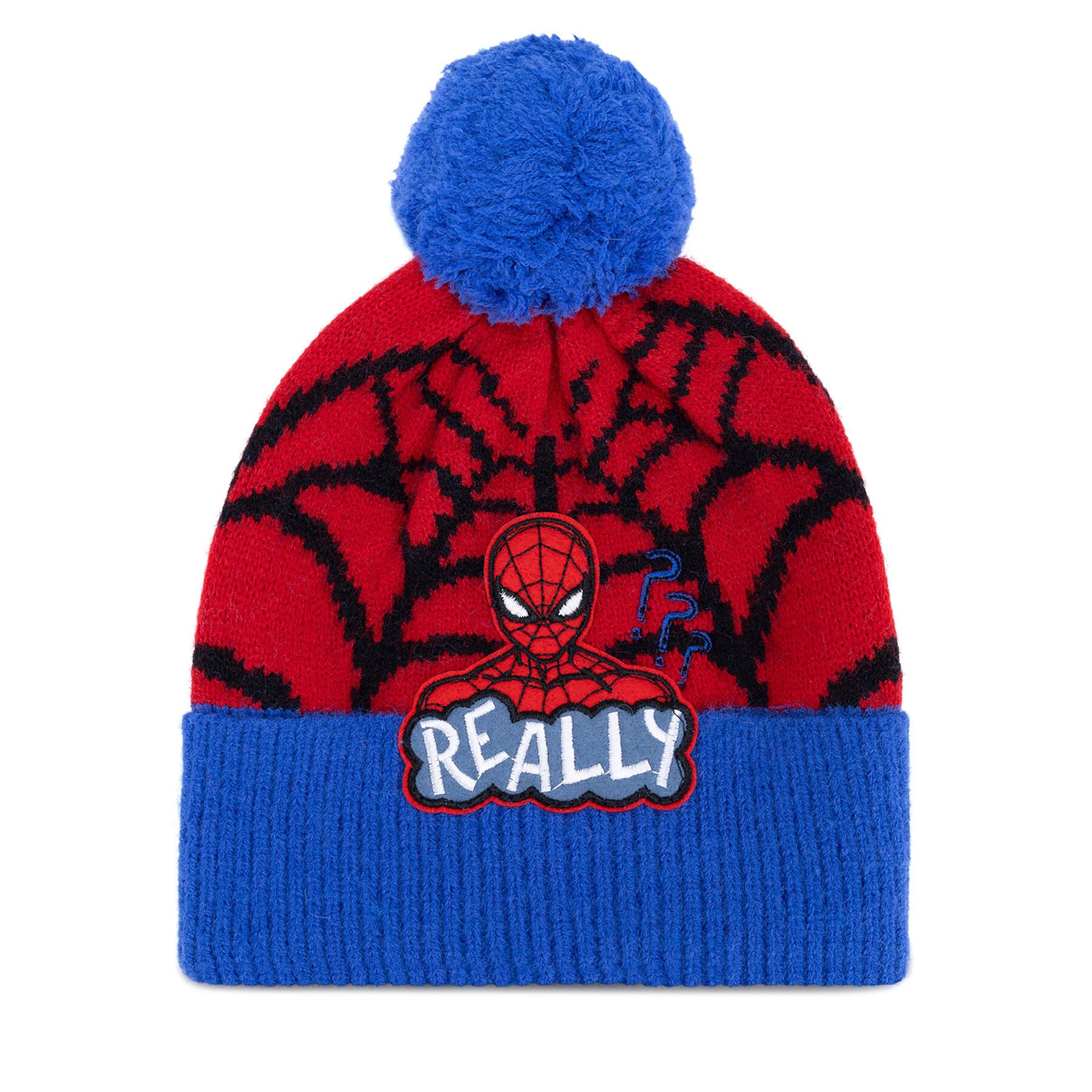 Čiapka Spiderman Ultimate ACCCS-AW24-228SPRMV Tmavomodrá
