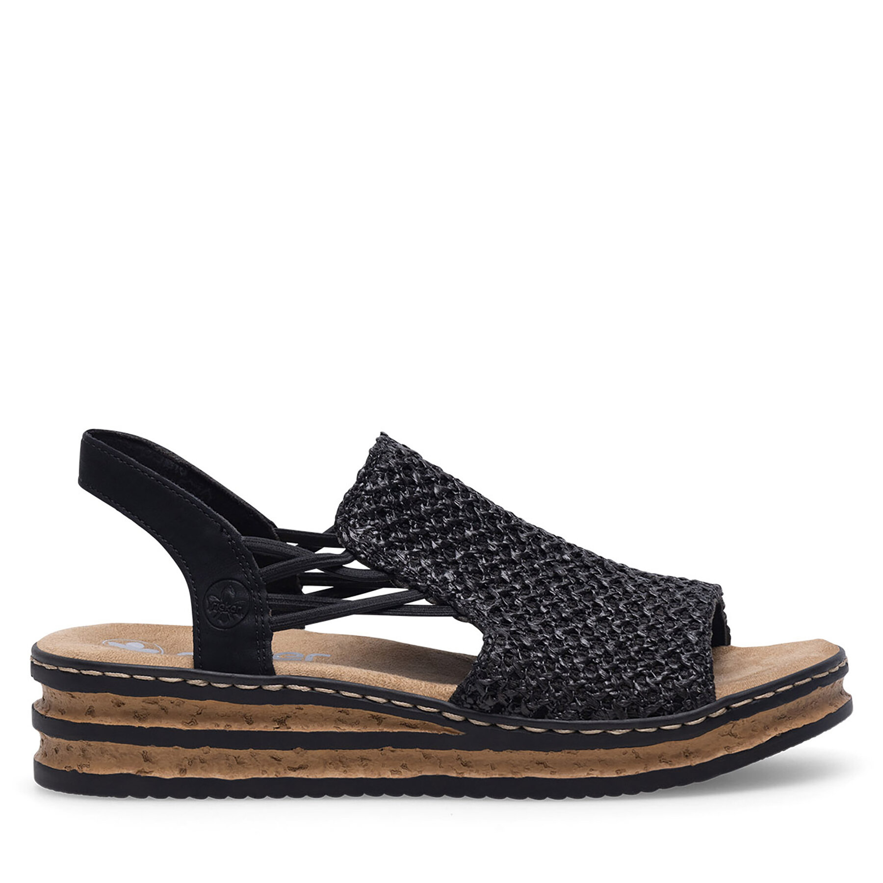 Sandale Rieker 62941-00 Negru