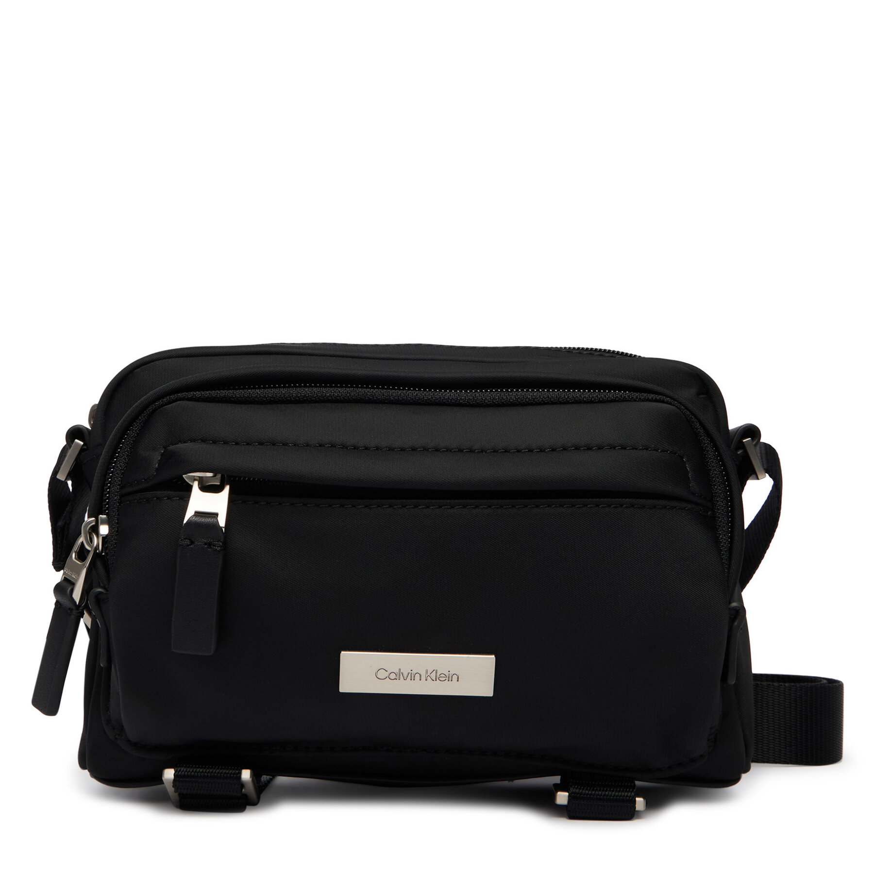 Geantă crossover Calvin Klein Sleek Utility Camera Bag LV04D3339G Negru