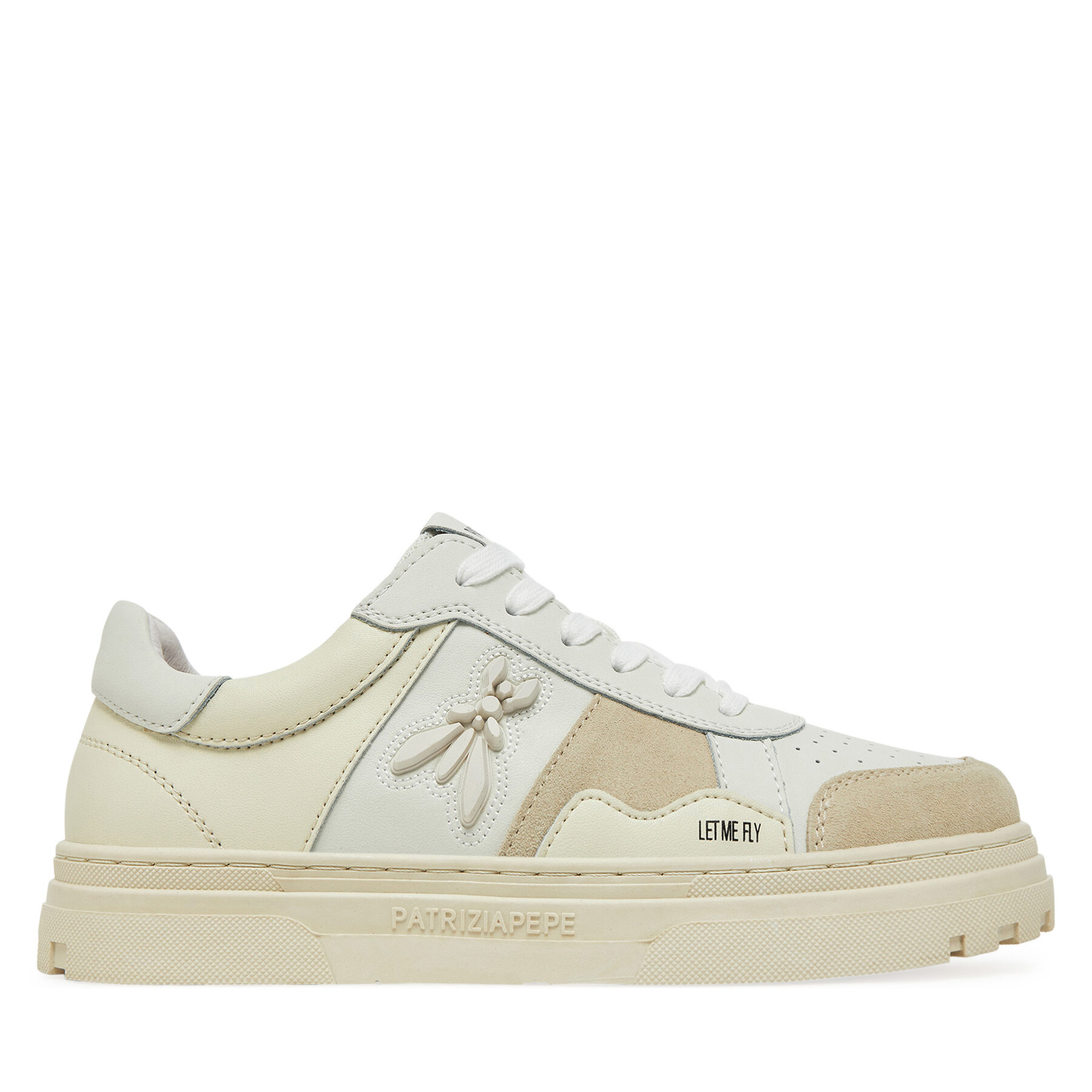 Damskie Sneakersy Patrizia Pepe, Rozmiar 41 Biały 8Z0084/L055-FF46