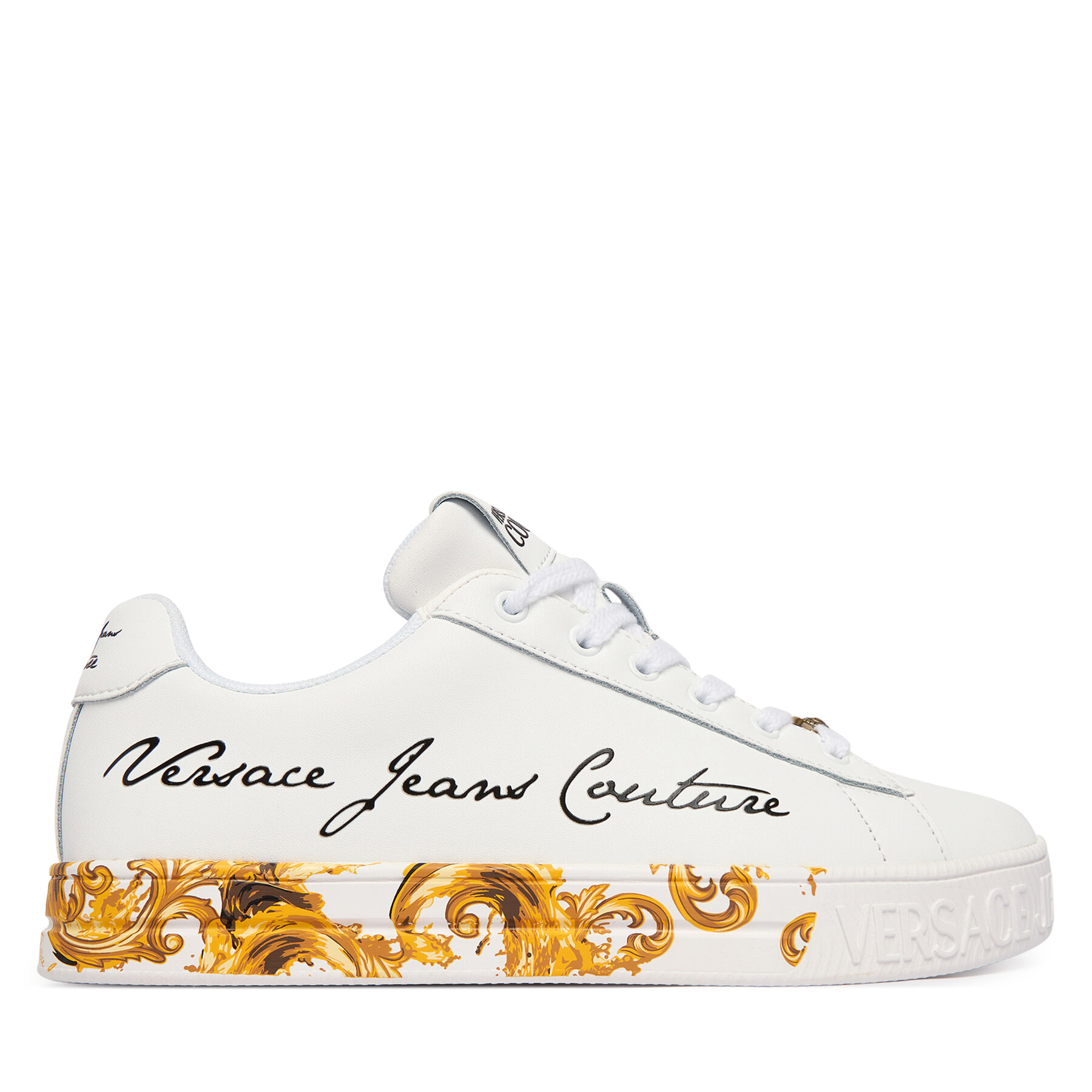 Sneakers Versace Jeans Couture 80VA3SKL ZPB79 G03 Alb
