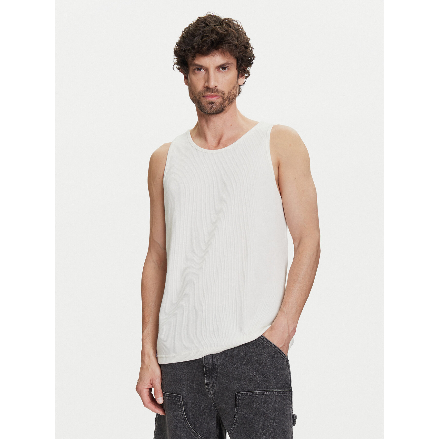 Gap Gap Tank top 768254-00 Εκρού Regular Fit