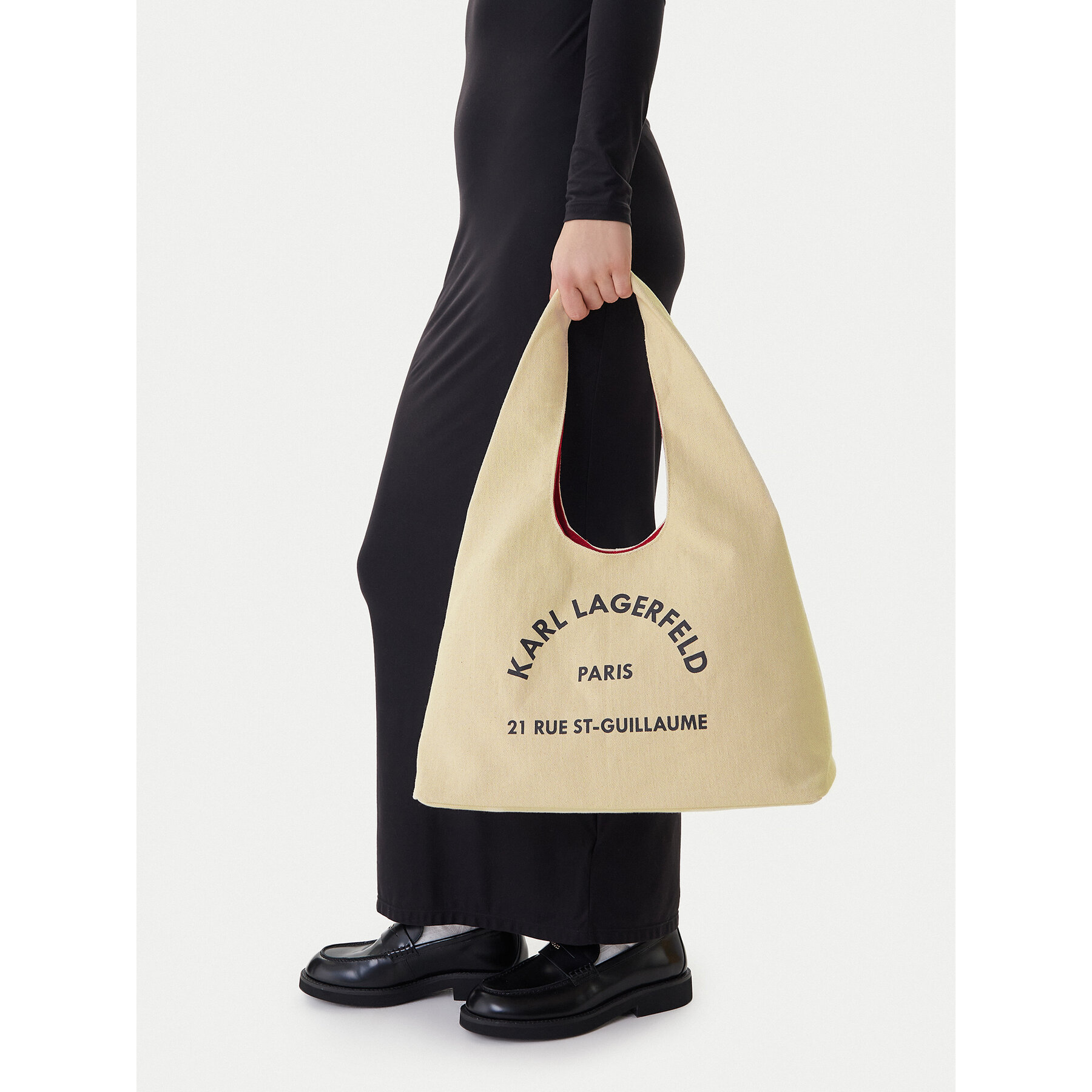 Дамска чанта KARL LAGERFELD B1W50015 Бежов