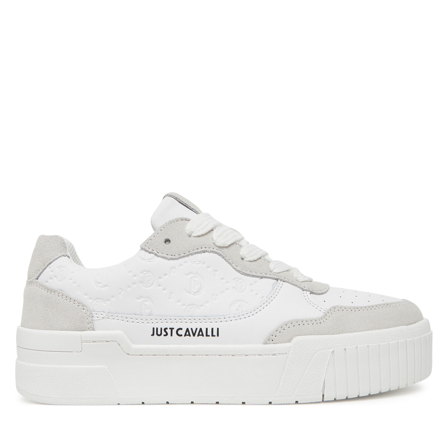 Damen Sneakers Just Cavalli, Schuhgröße 38, Weiß, 78RA3ST3 ZPB00