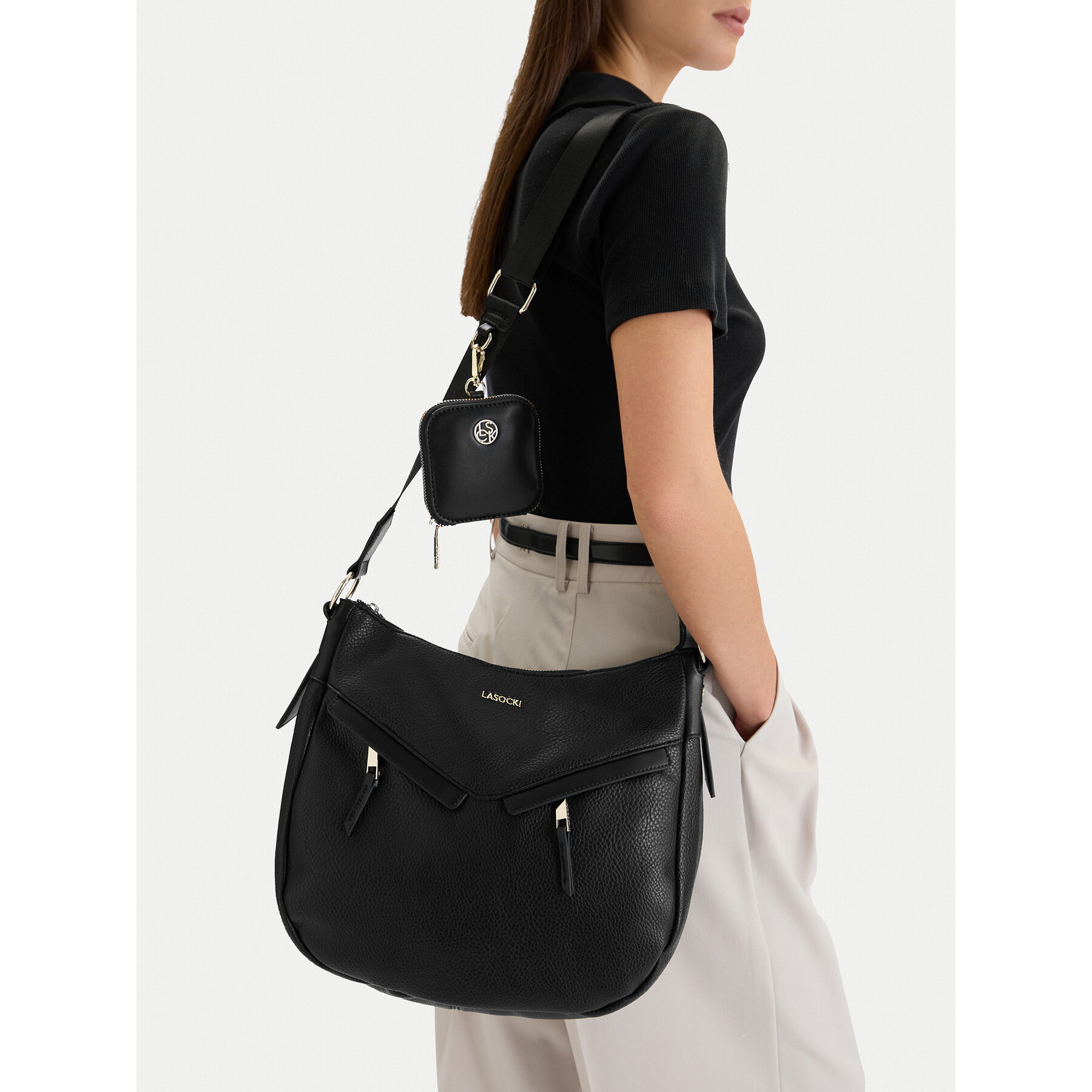 Τσάντα Lasocki CEO-LSK-X-002-07 Μαύρο
