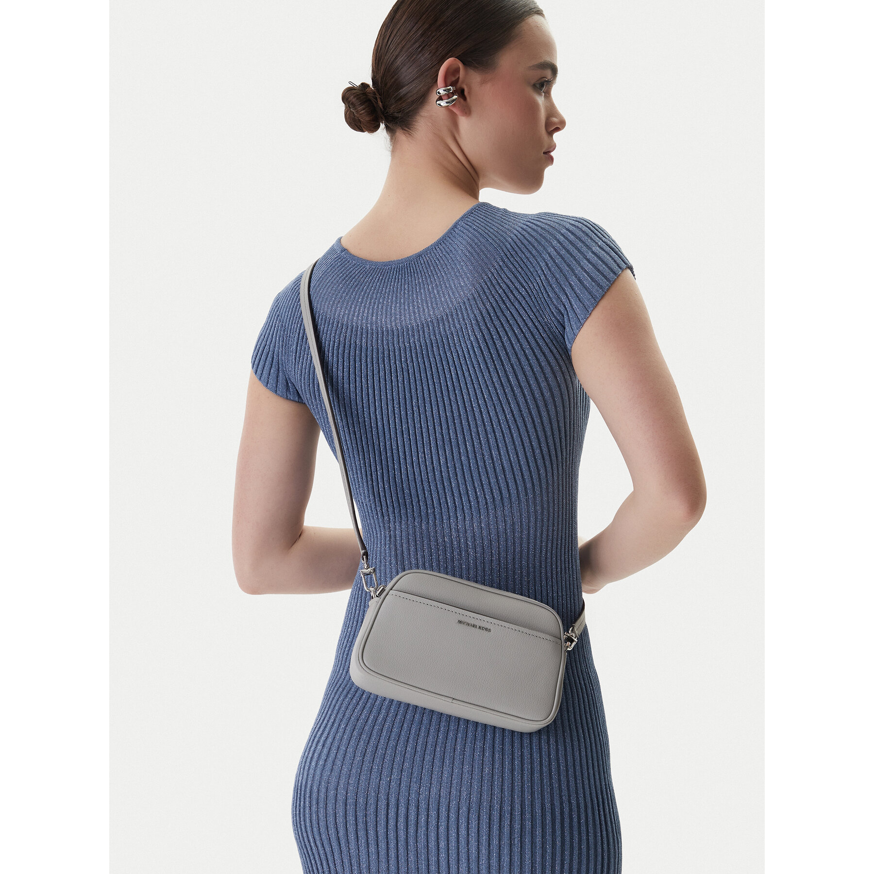 Geantă MICHAEL Michael Kors 32F5SJ6C5L Gri