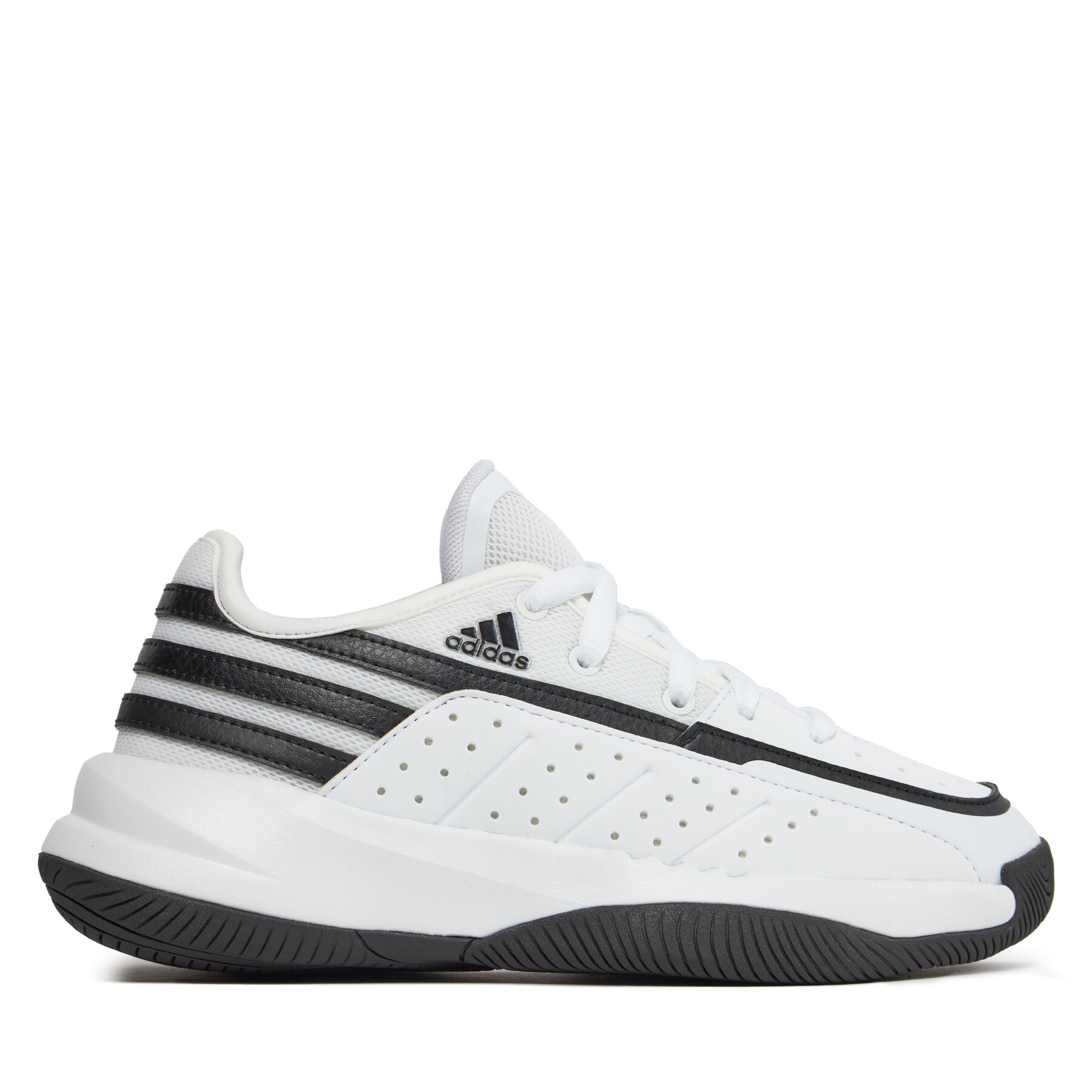Adidas Basketball shoe black-white 79783822-42 - Zapatillas de baloncesto