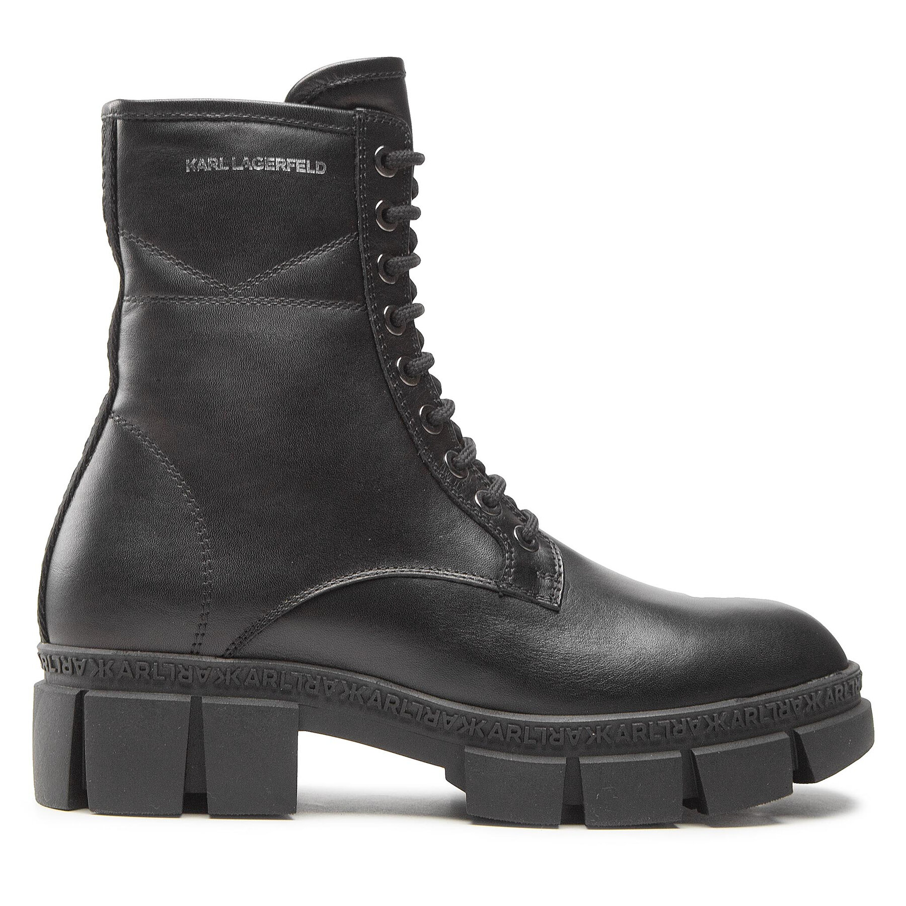 Kotníková obuv KARL LAGERFELD KL43250 Černá