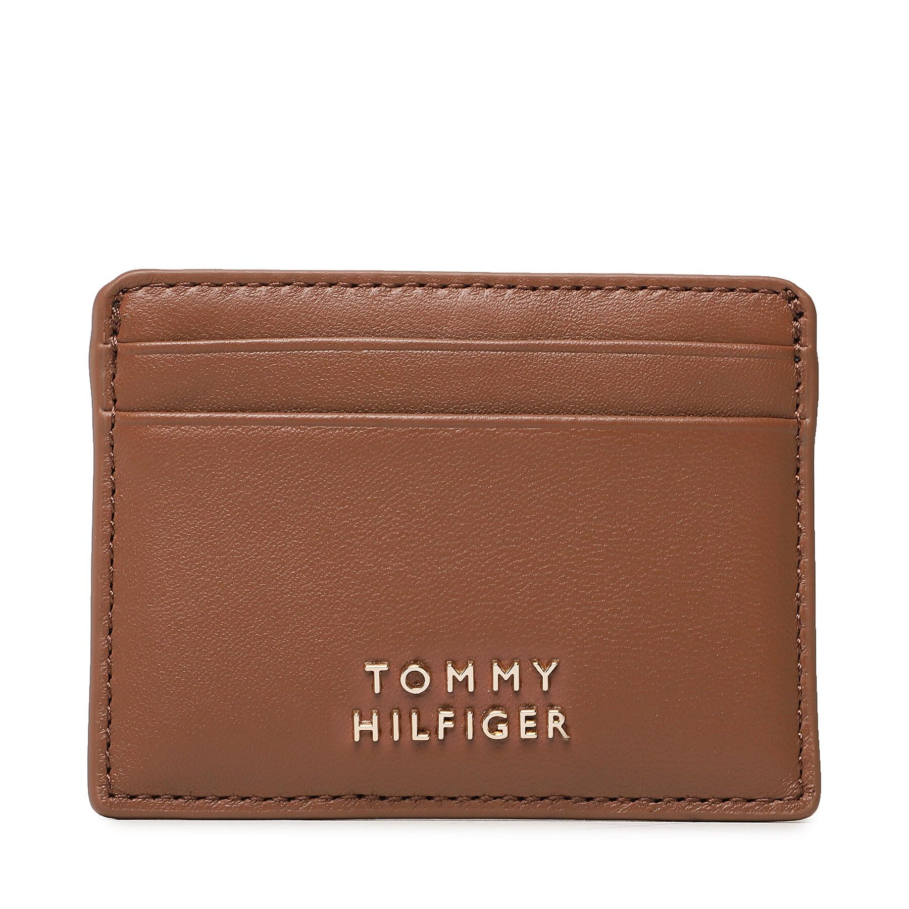 Etui na karty kredytowe Tommy Hilfiger Brązowy AW0AW15090
