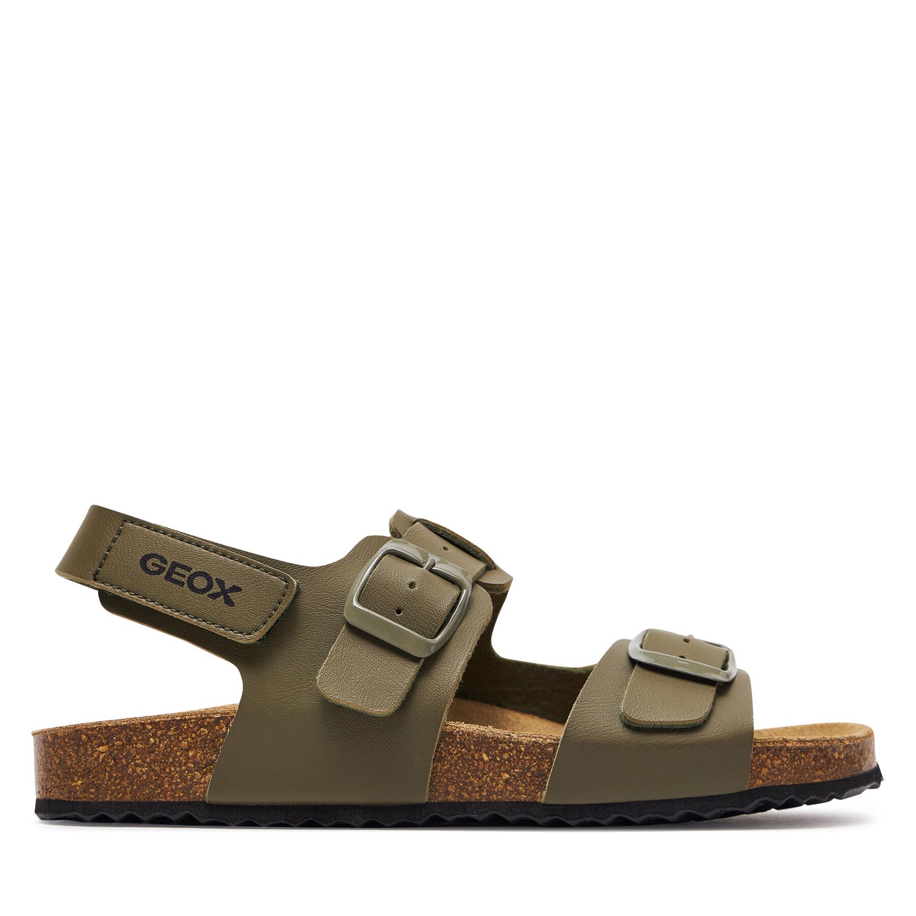 Szandál Geox J Ghita Boy J358LD 000BC C3009 D Khaki