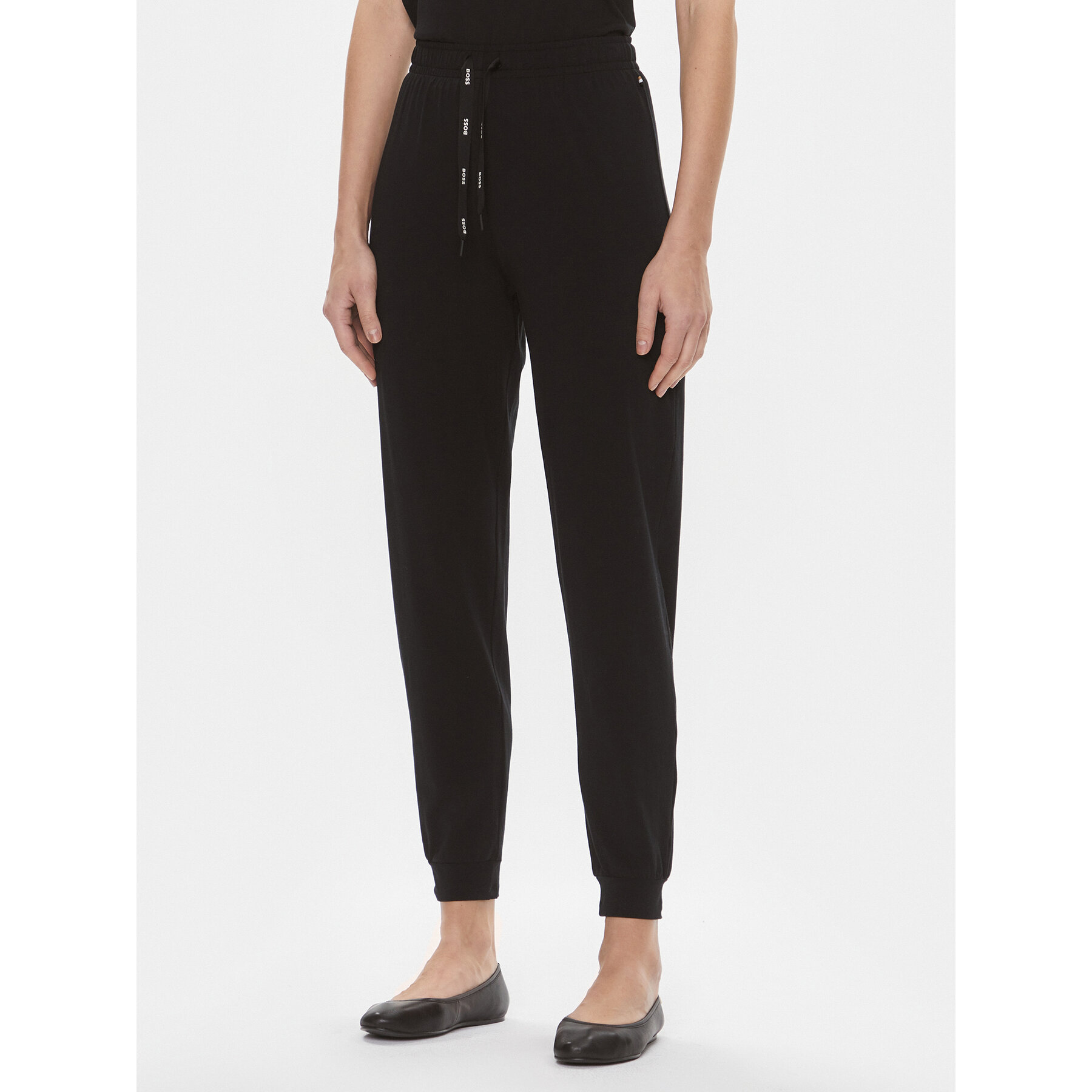 Boss Pantalone del pigiama 50510314 Nero Regular Fit