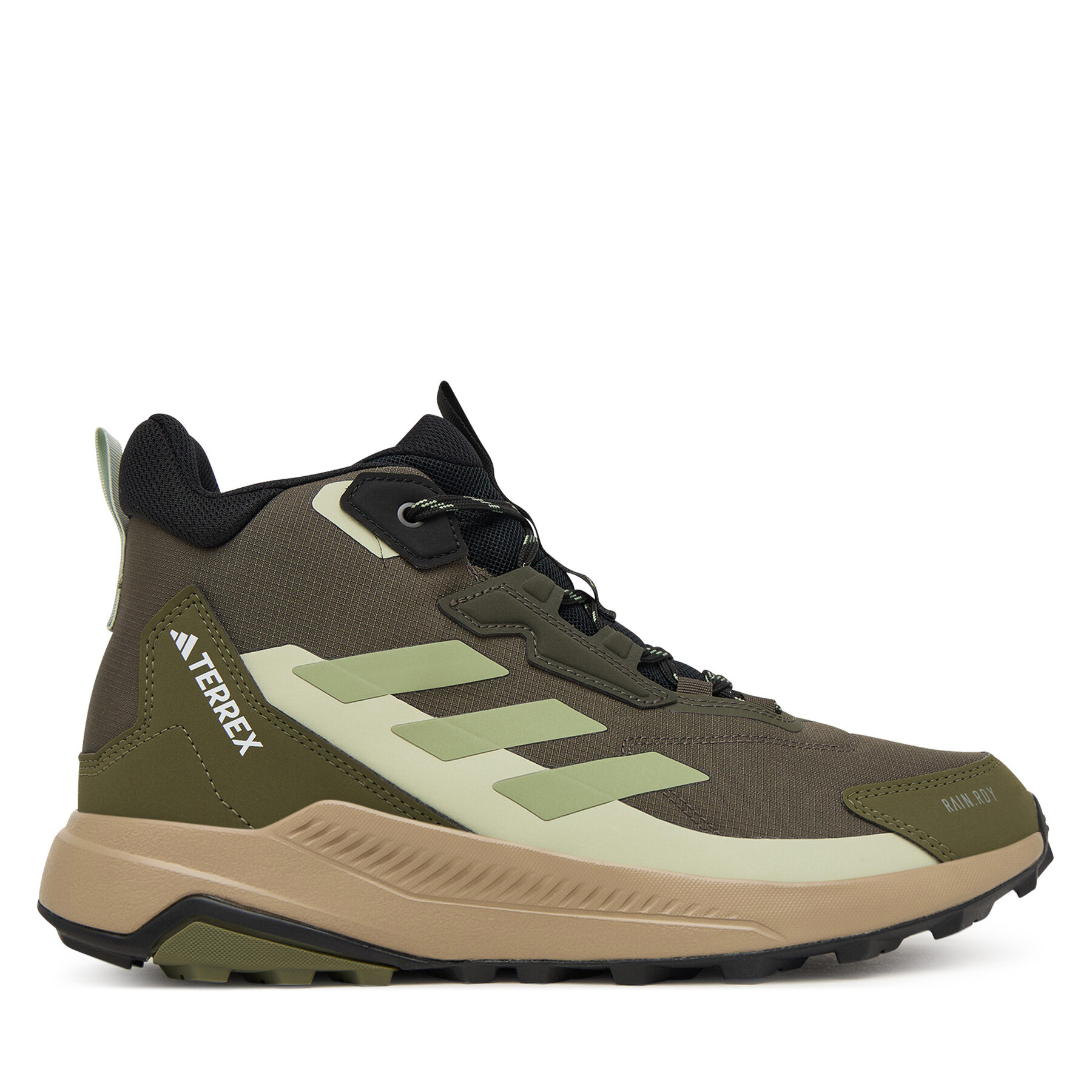 Trekking čevlji adidas Terrex Anylander Mid Rain.Rdy Hiking Shoes JR6594 Rjava