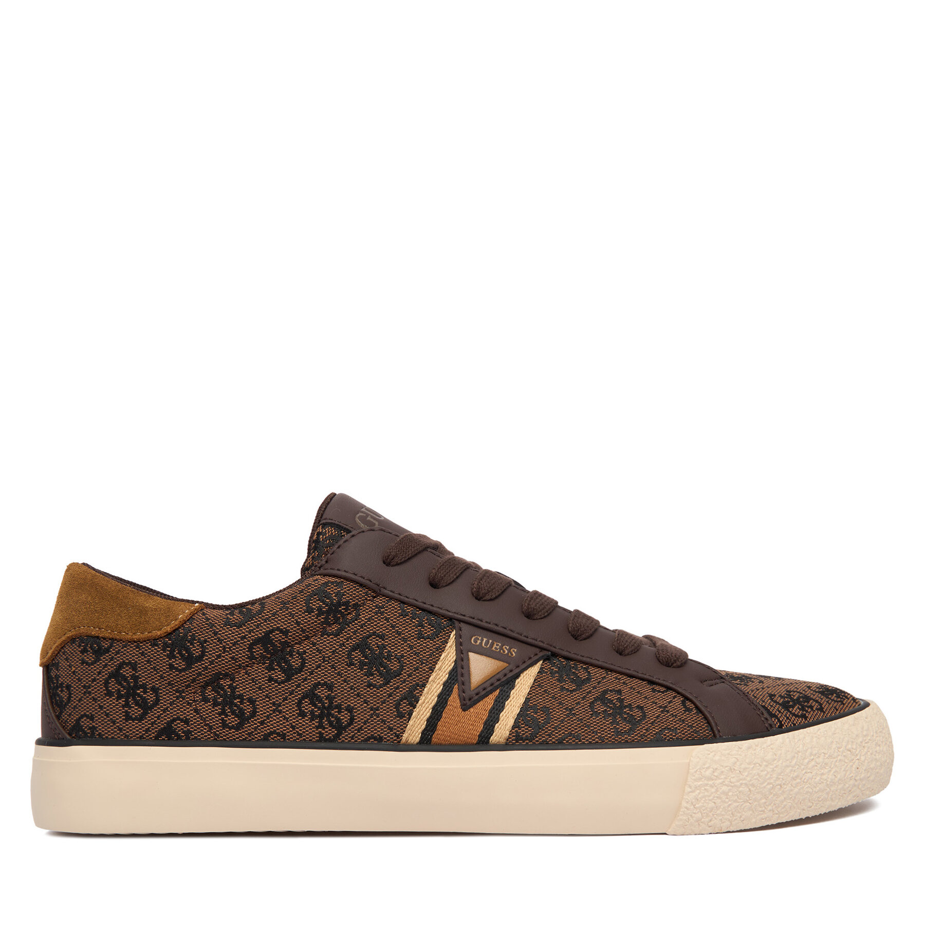 Sneakersy Guess FMPDAV FAL12 Hnedá