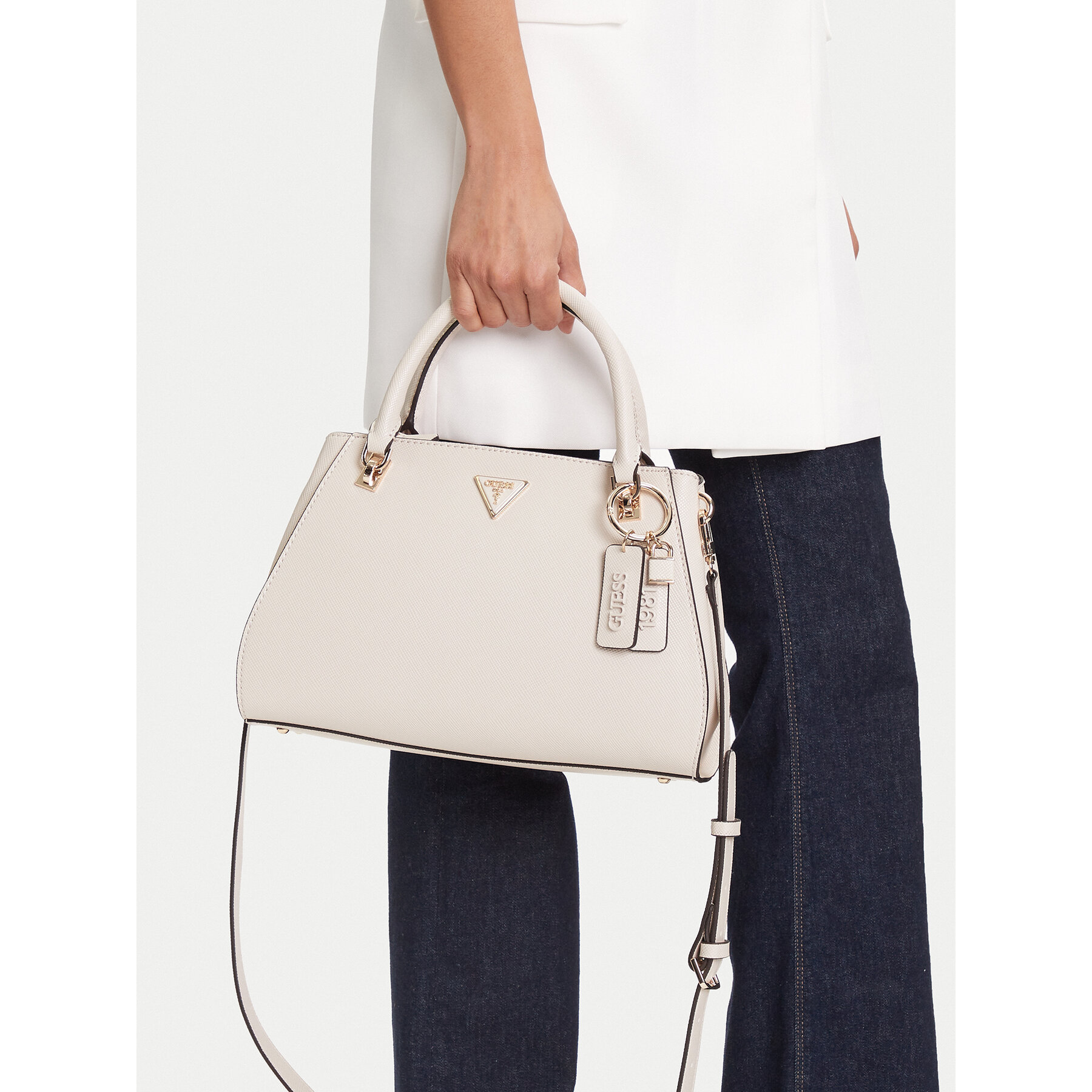 Táska Guess Noelle II HWZG96 72070 Ekru
