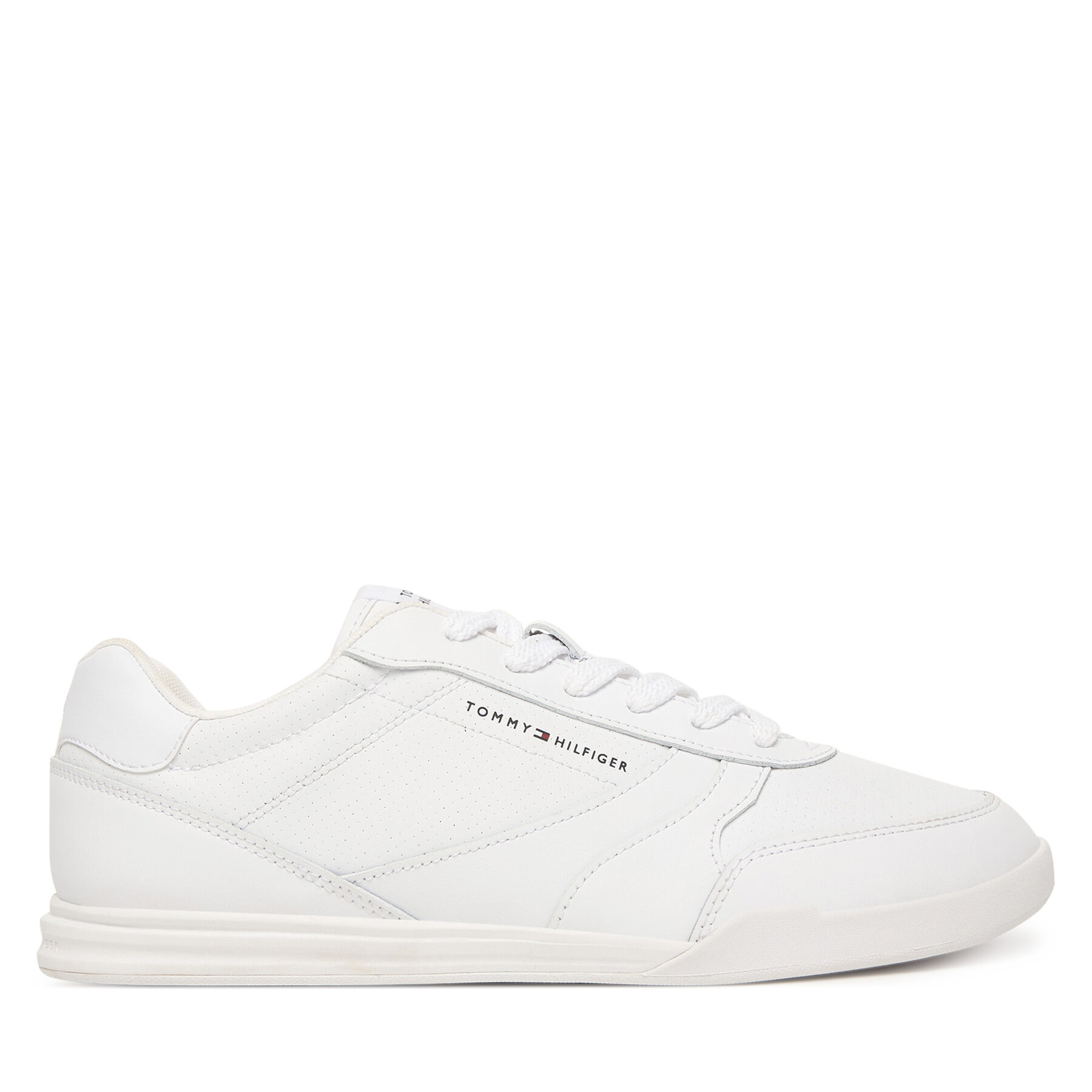 Sneakers Tommy Hilfiger Lopro Cup Leather FM0FM05677 Alb