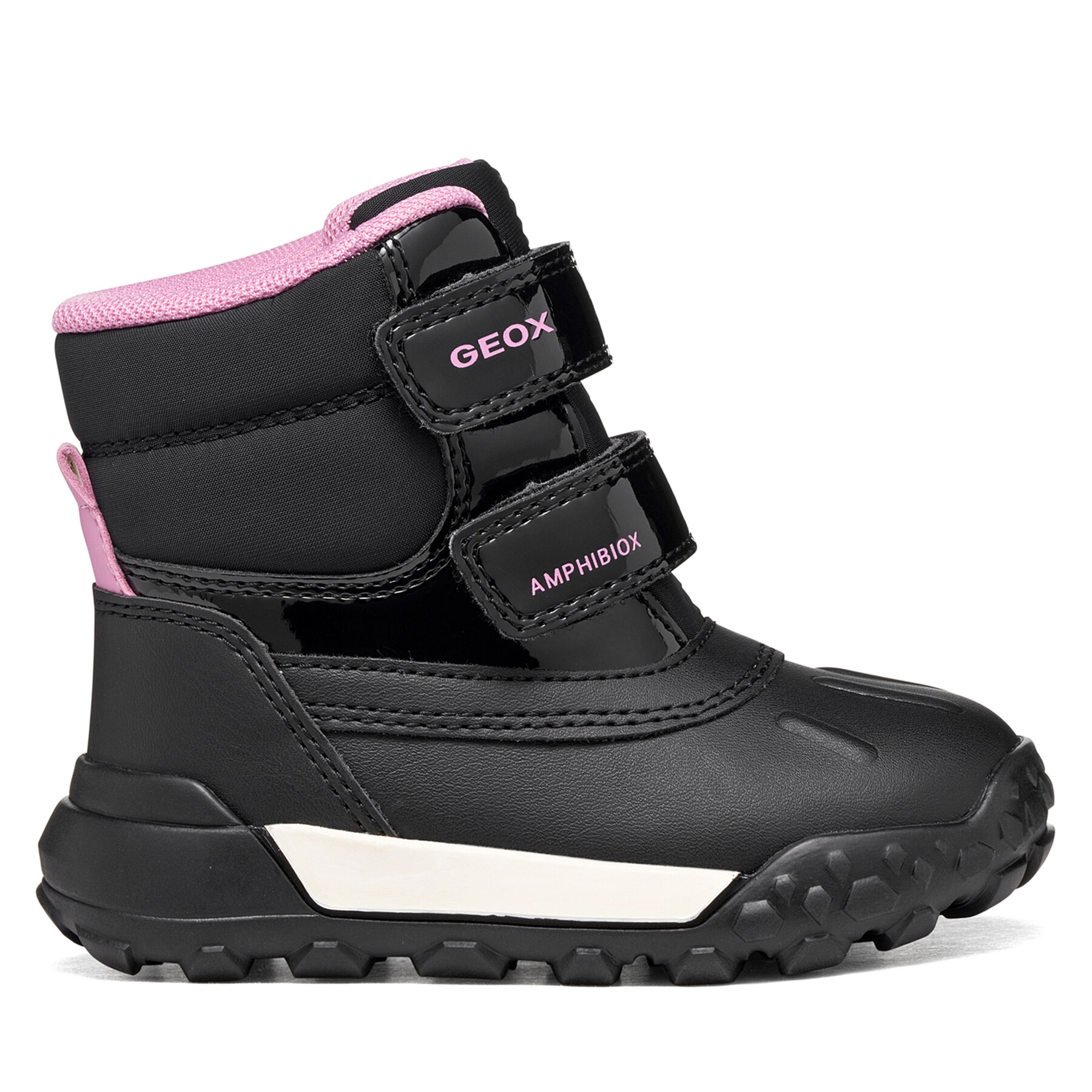 Čizme za snijeg Geox B Trekkyup Girl B Abx B566MC 054FU C9231 S Crna