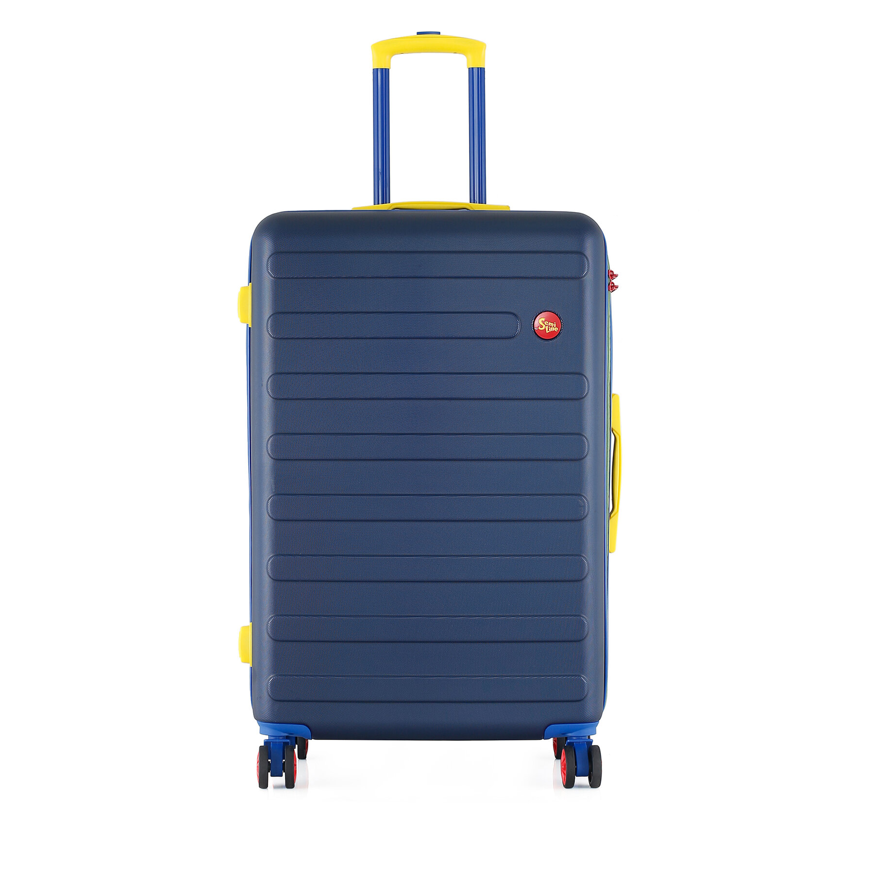  Nagy bőrönd Semi Line T5847-3 Sötétkék akciós termékkép 1