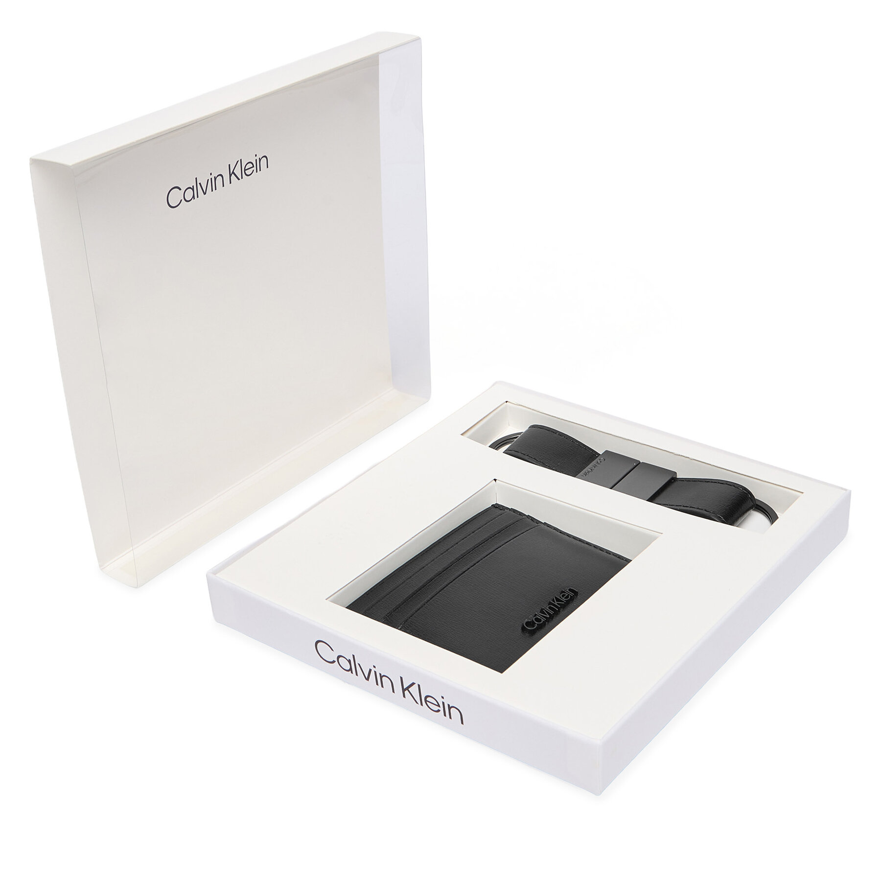 Σετ Δώρου Calvin Klein Gs Ccholder 6Cc + Keyfob K50K512393 Μαύρο