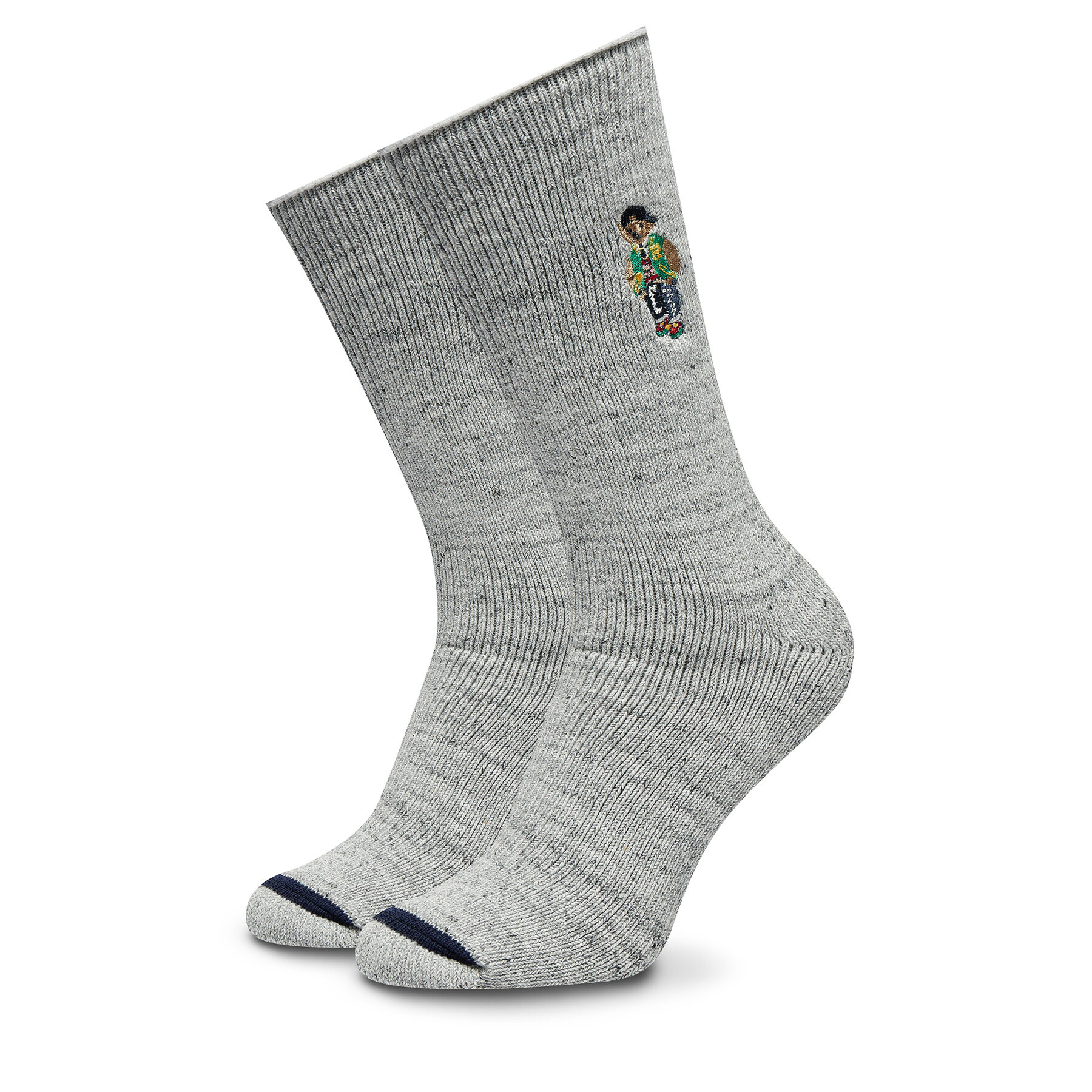 Calcetines altos para hombre Polo Ralph Lauren 449958819001 Gris