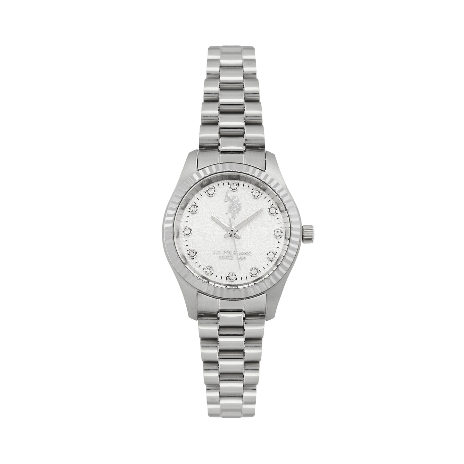 Ρολόι U.S. Polo Assn. Grace USP8494ST Ασημί