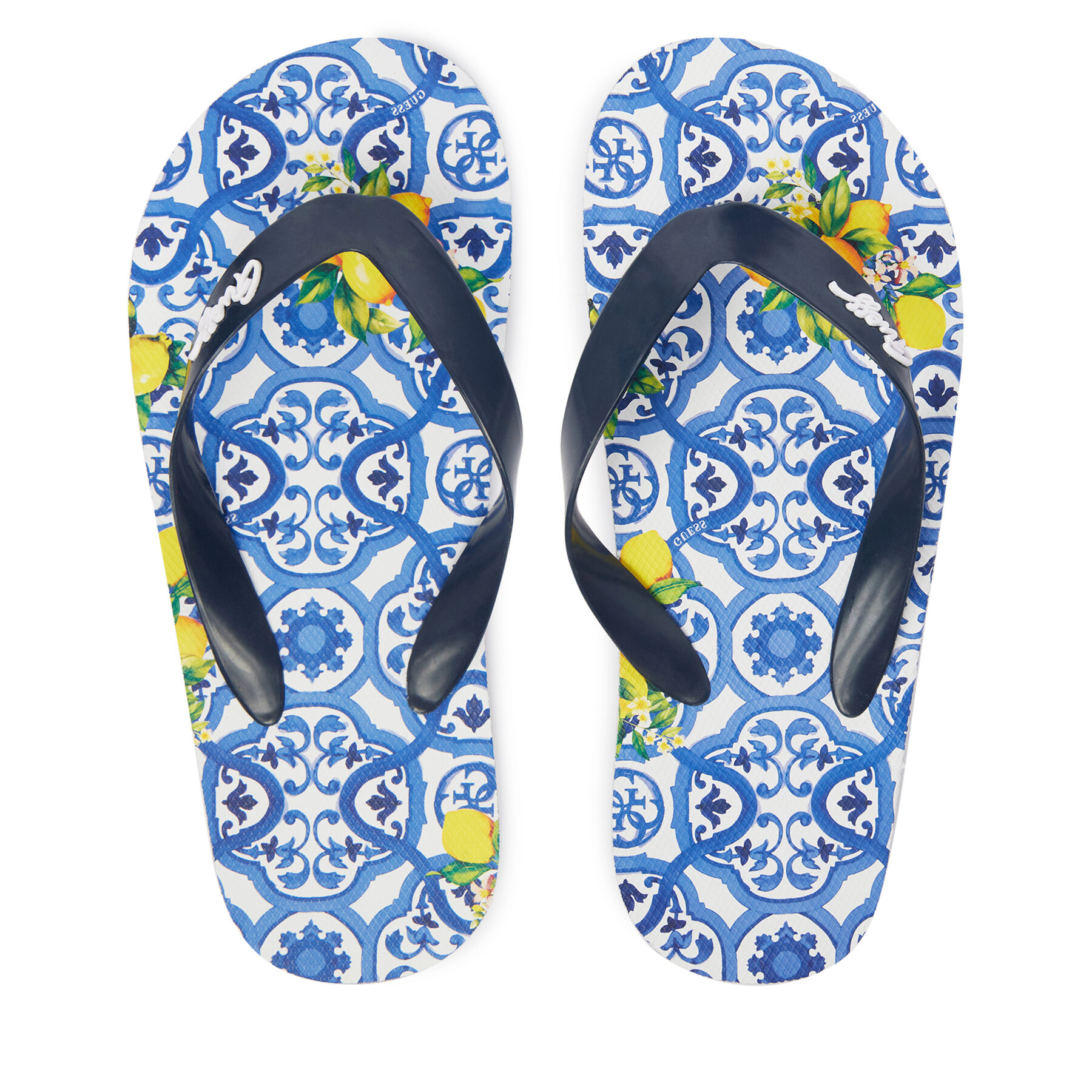 Žabky Guess J6GZ25 WO780 Tmavomodrá