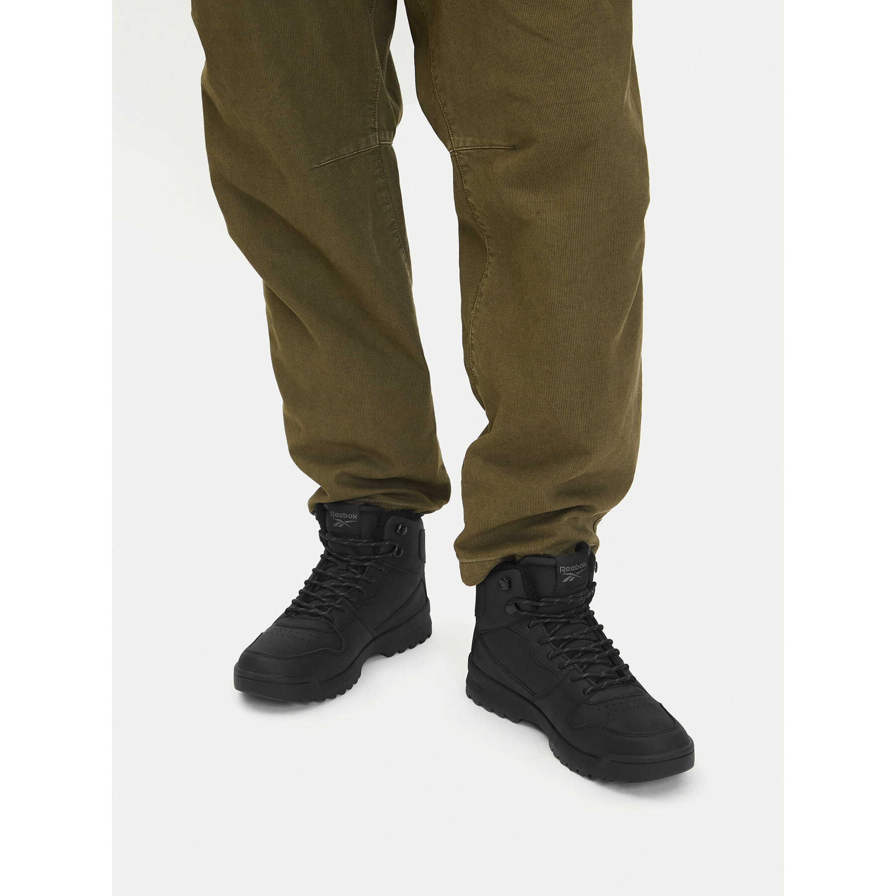 Šnurovacia obuv Reebok CEO-H1-138 Čierna