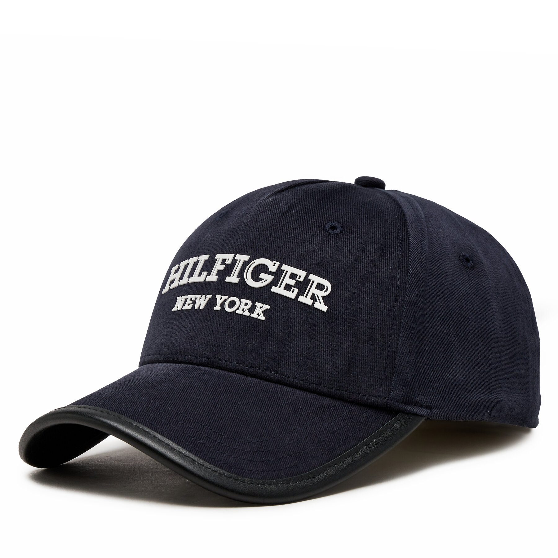 Gorra con visera Tommy Hilfiger Monotype Stacked Branding Cap AM0AM12253 Azul