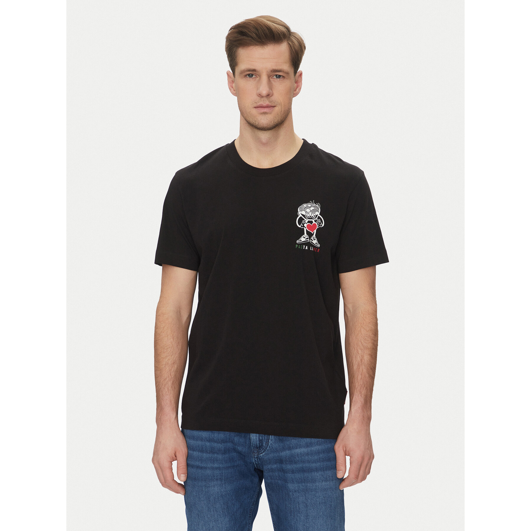 JOOP! Jeans T-Shirt 15 JJJ-23Alonzo 30045691 Μαύρο Modern Fit