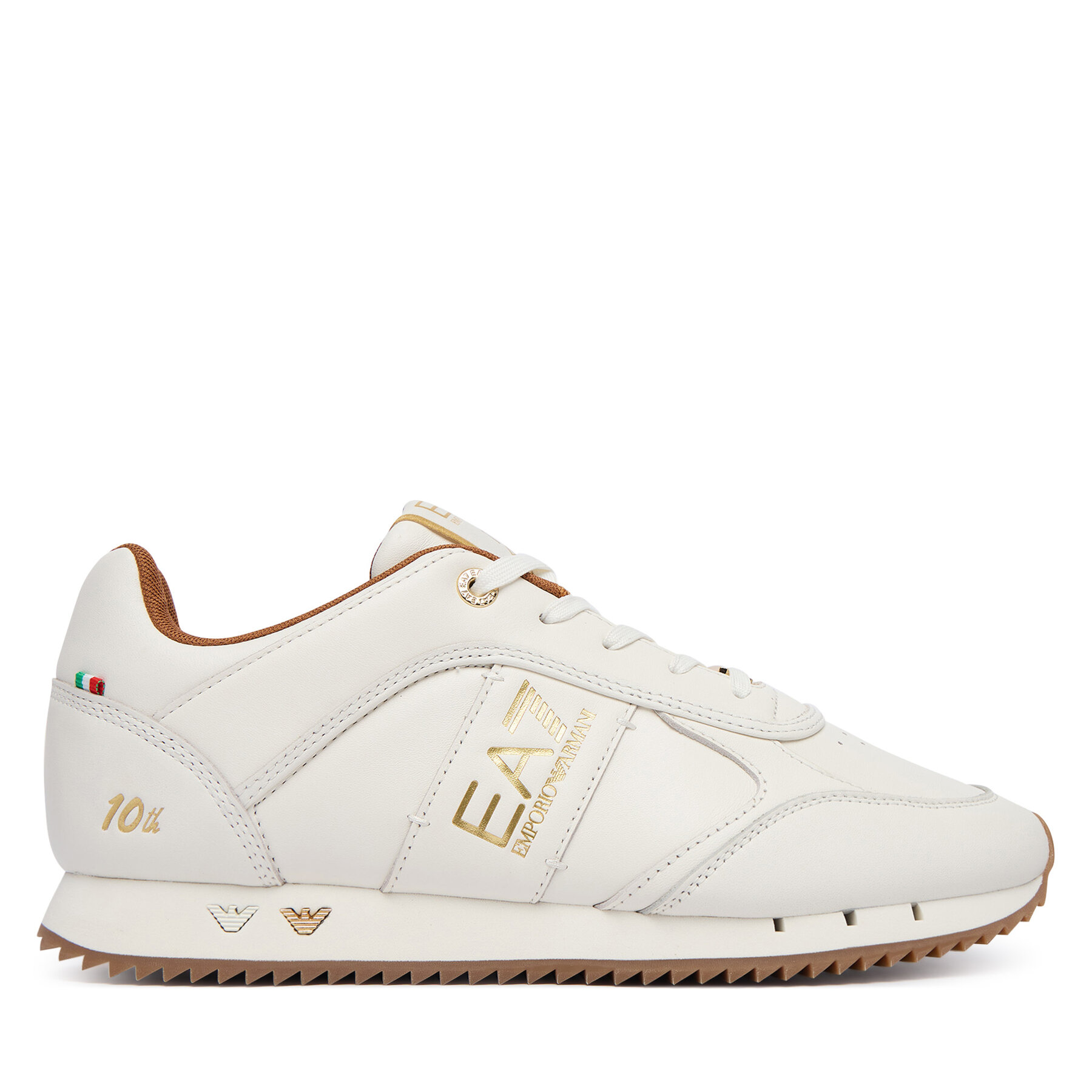 Ea7 Emporio Armani Unisex Krémová Sneakersy 7X000648 Af15588 M0015